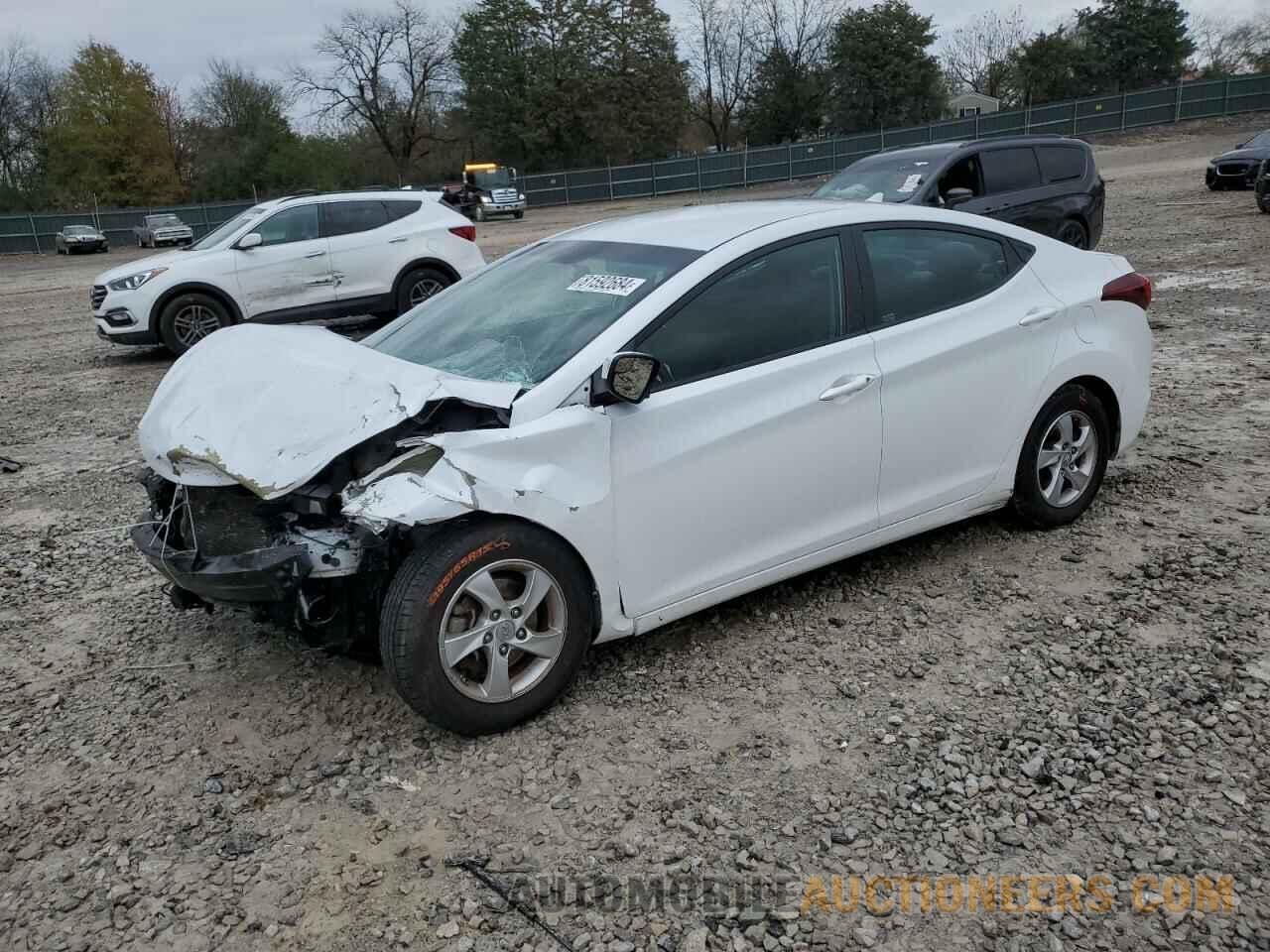 5NPDH4AE5FH649025 HYUNDAI ELANTRA 2015