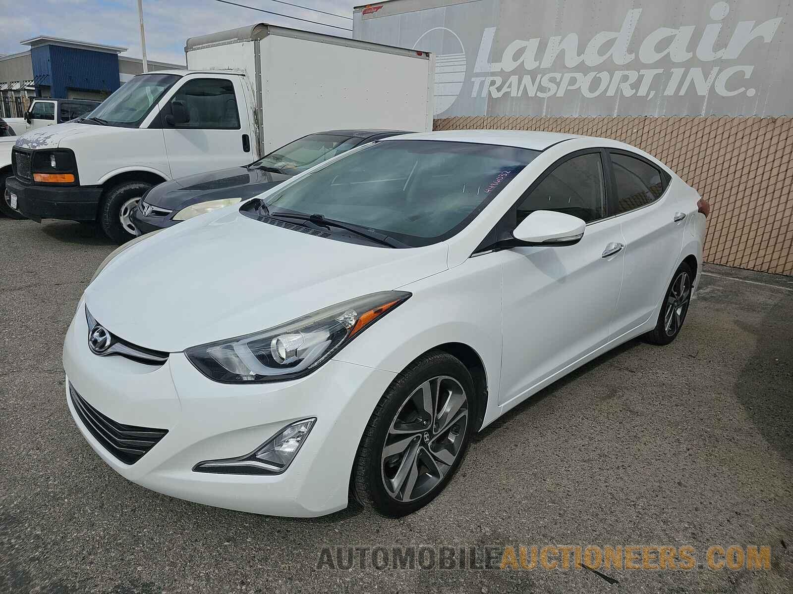 5NPDH4AE5GH658521 Hyundai Elantra 2016