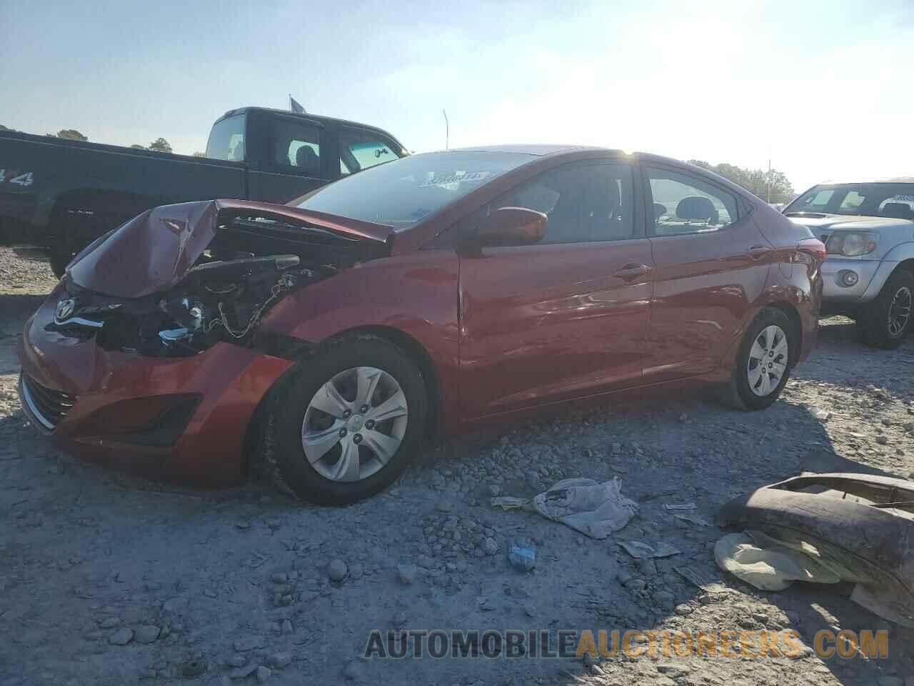 5NPDH4AE5GH676792 HYUNDAI ELANTRA 2016