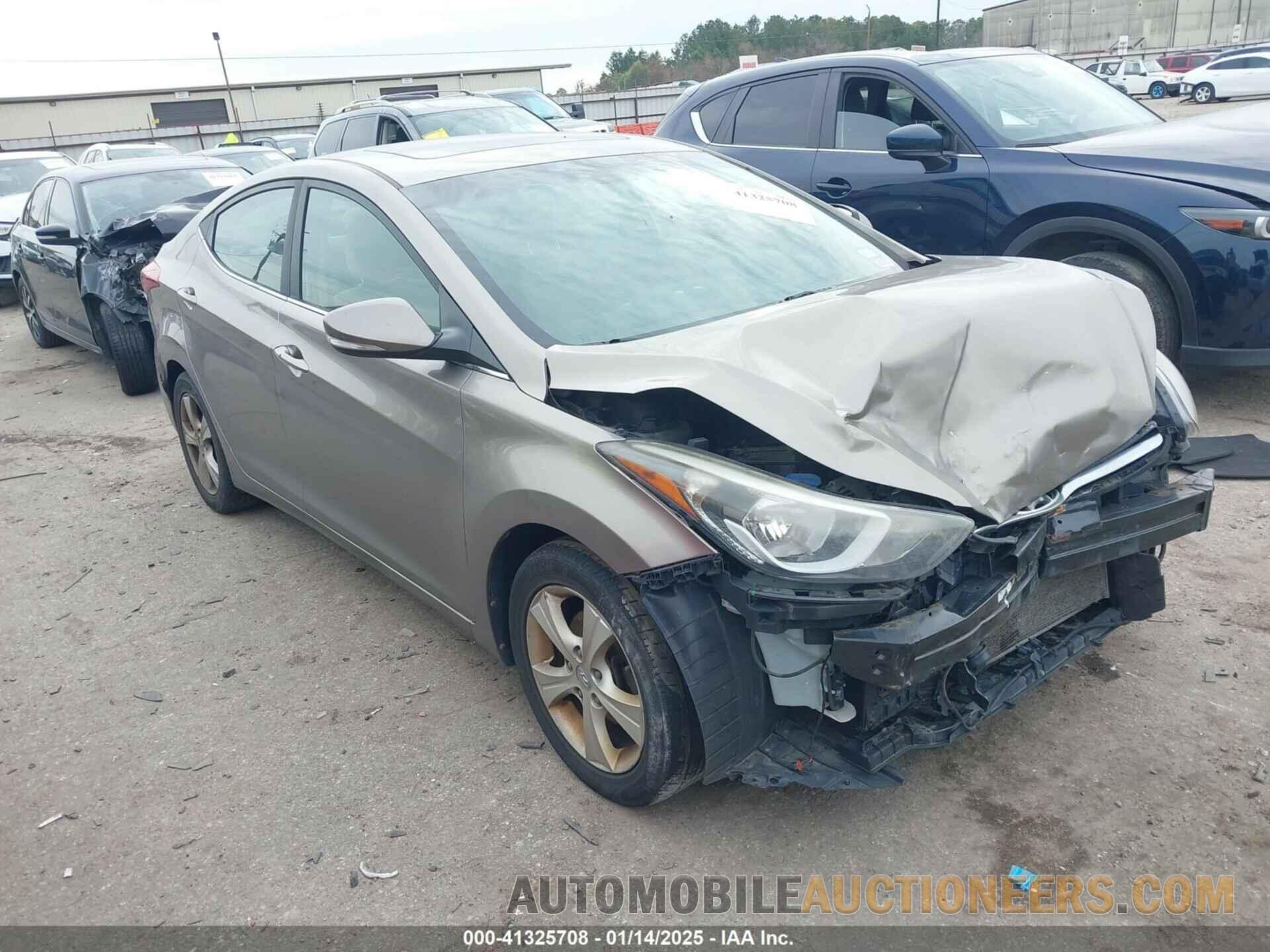 5NPDH4AE5GH679434 HYUNDAI ELANTRA 2016