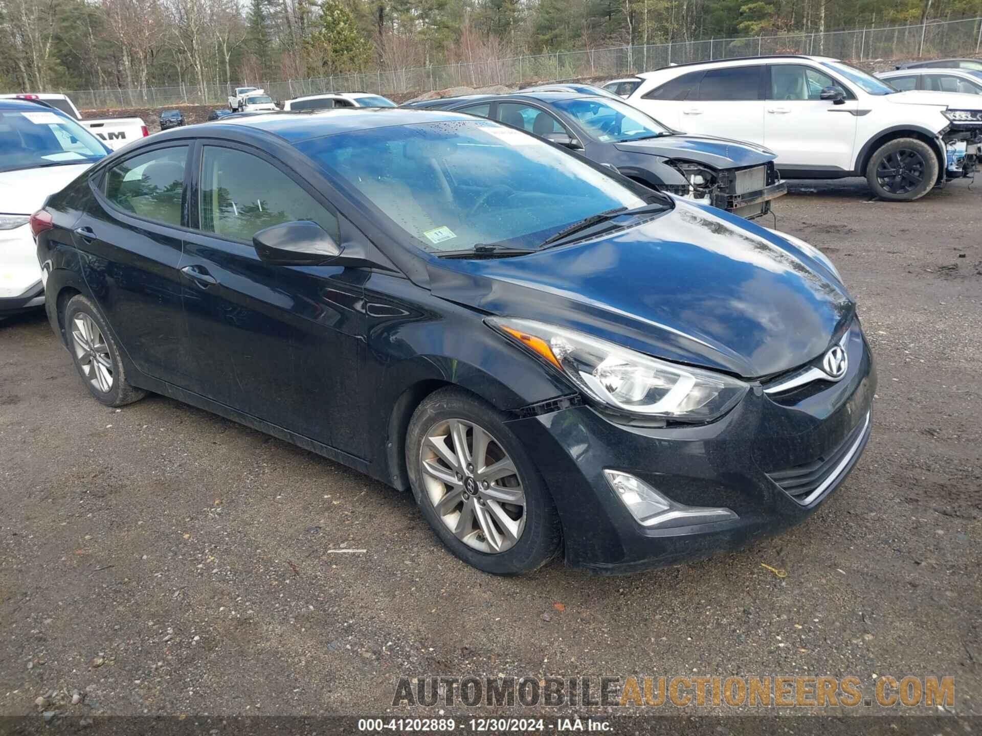 5NPDH4AE5GH683211 HYUNDAI ELANTRA 2016