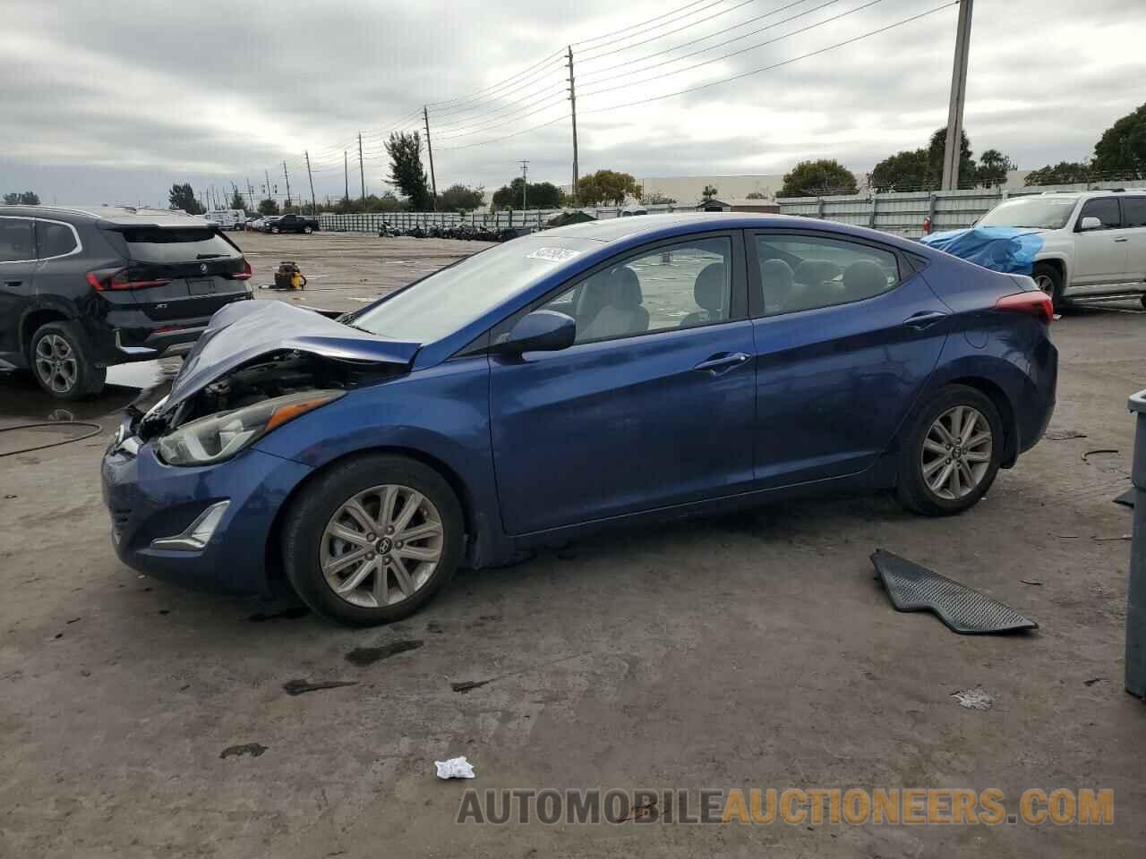 5NPDH4AE5GH722783 HYUNDAI ELANTRA 2016