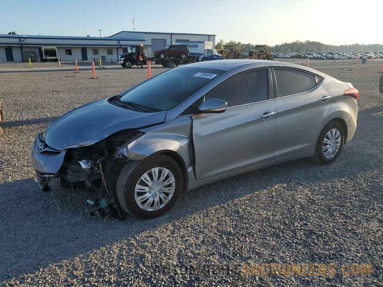 5NPDH4AE5GH738160 HYUNDAI ELANTRA 2016