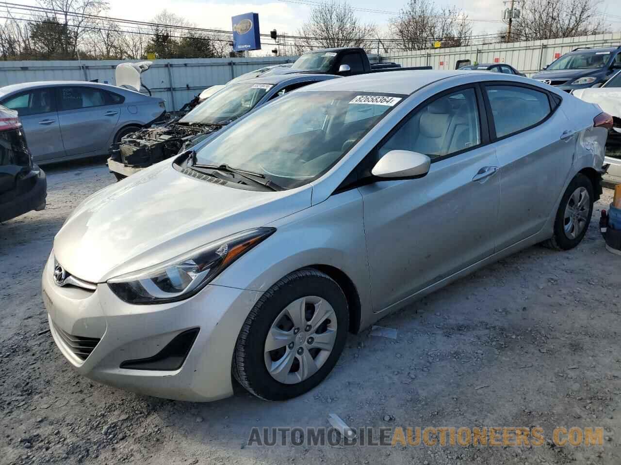 5NPDH4AE5GH744850 HYUNDAI ELANTRA 2016