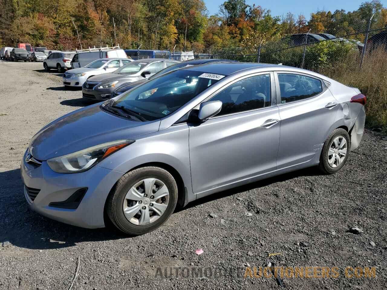 5NPDH4AE5GH771840 HYUNDAI ELANTRA 2016