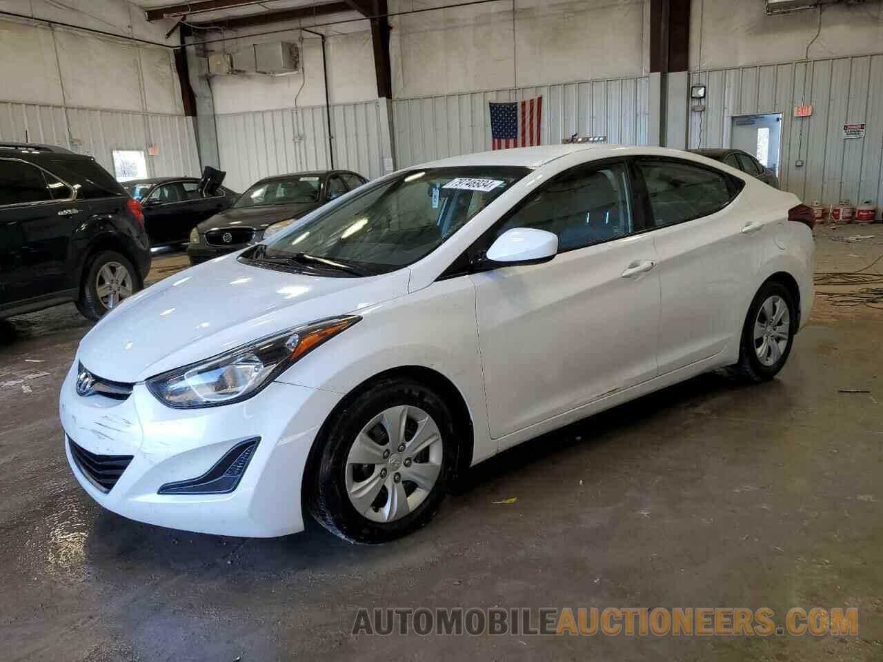 5NPDH4AE5GH787553 HYUNDAI ELANTRA 2016