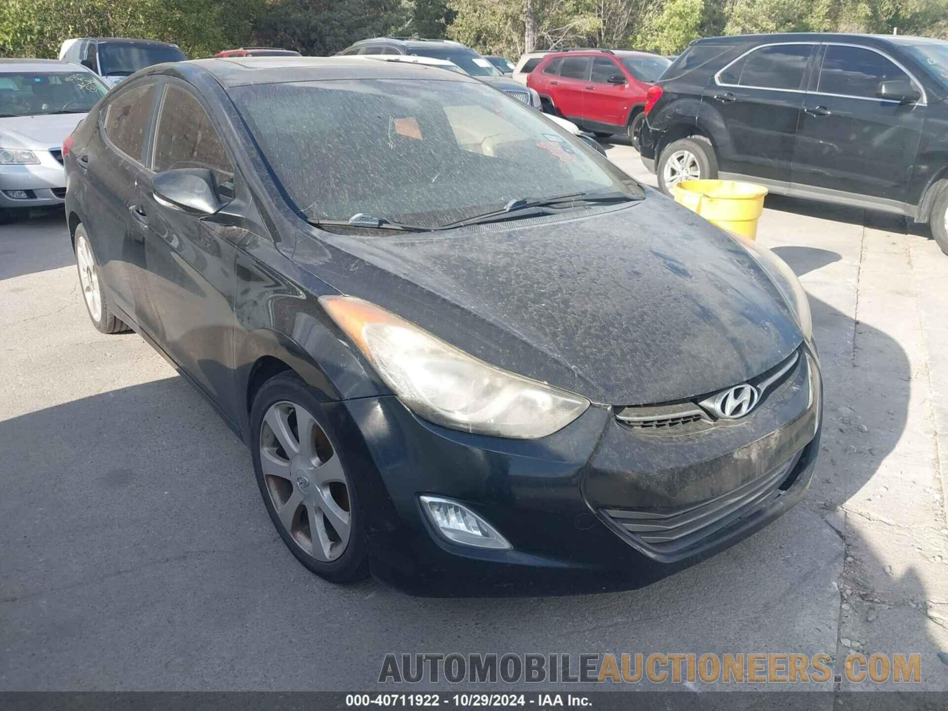 5NPDH4AE6CH082903 HYUNDAI ELANTRA 2012