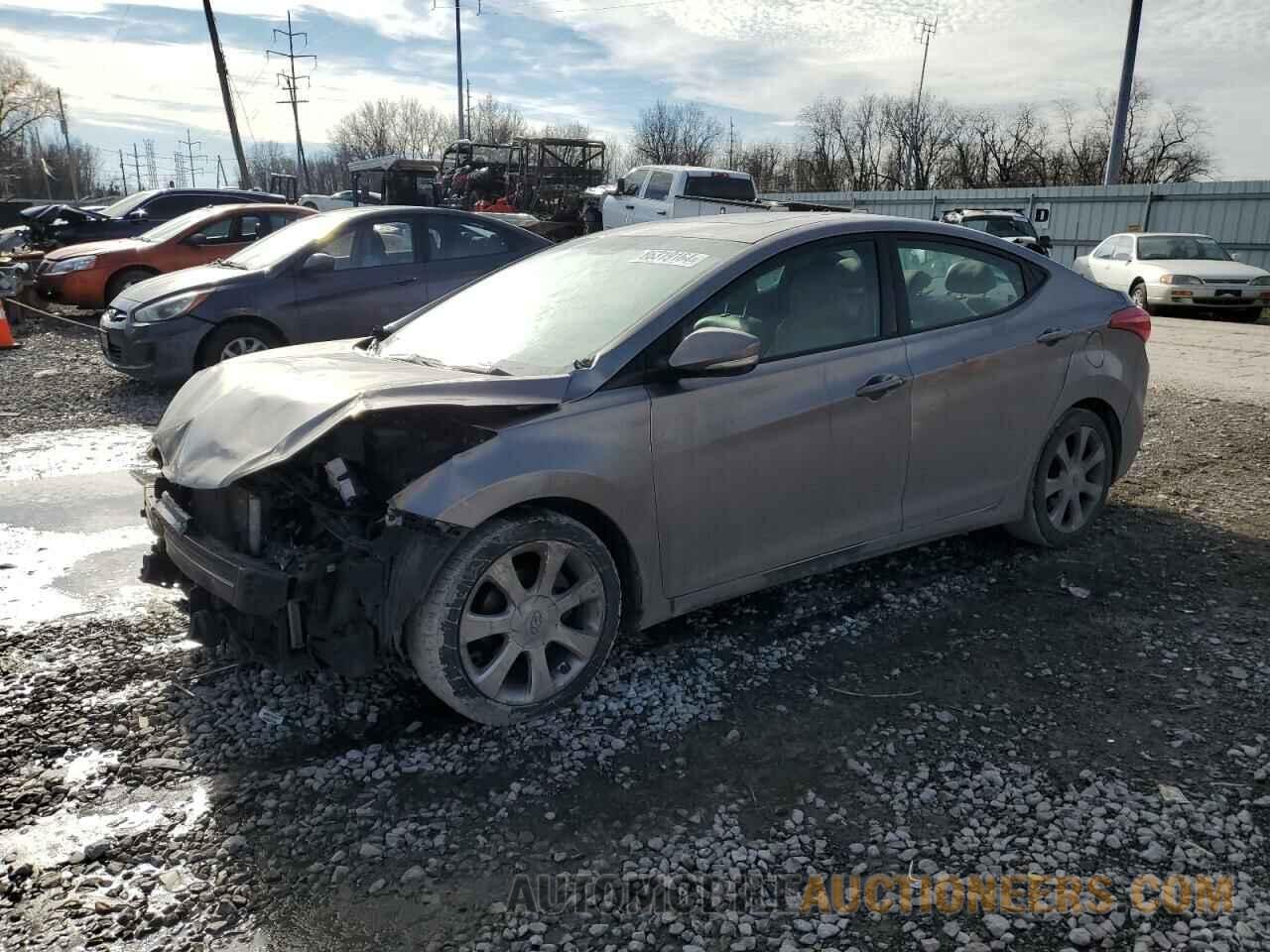 5NPDH4AE6CH098020 HYUNDAI ELANTRA 2012