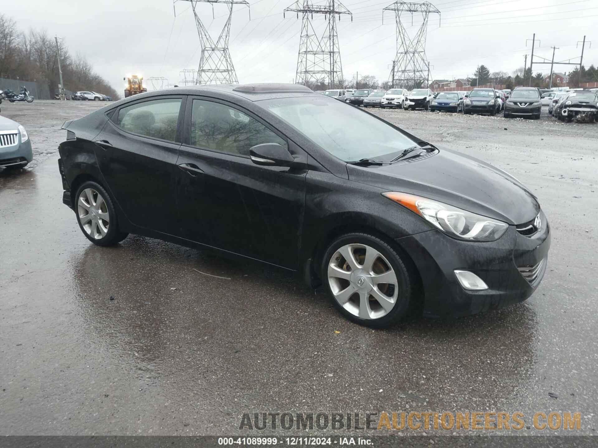 5NPDH4AE6CH132117 HYUNDAI ELANTRA 2012