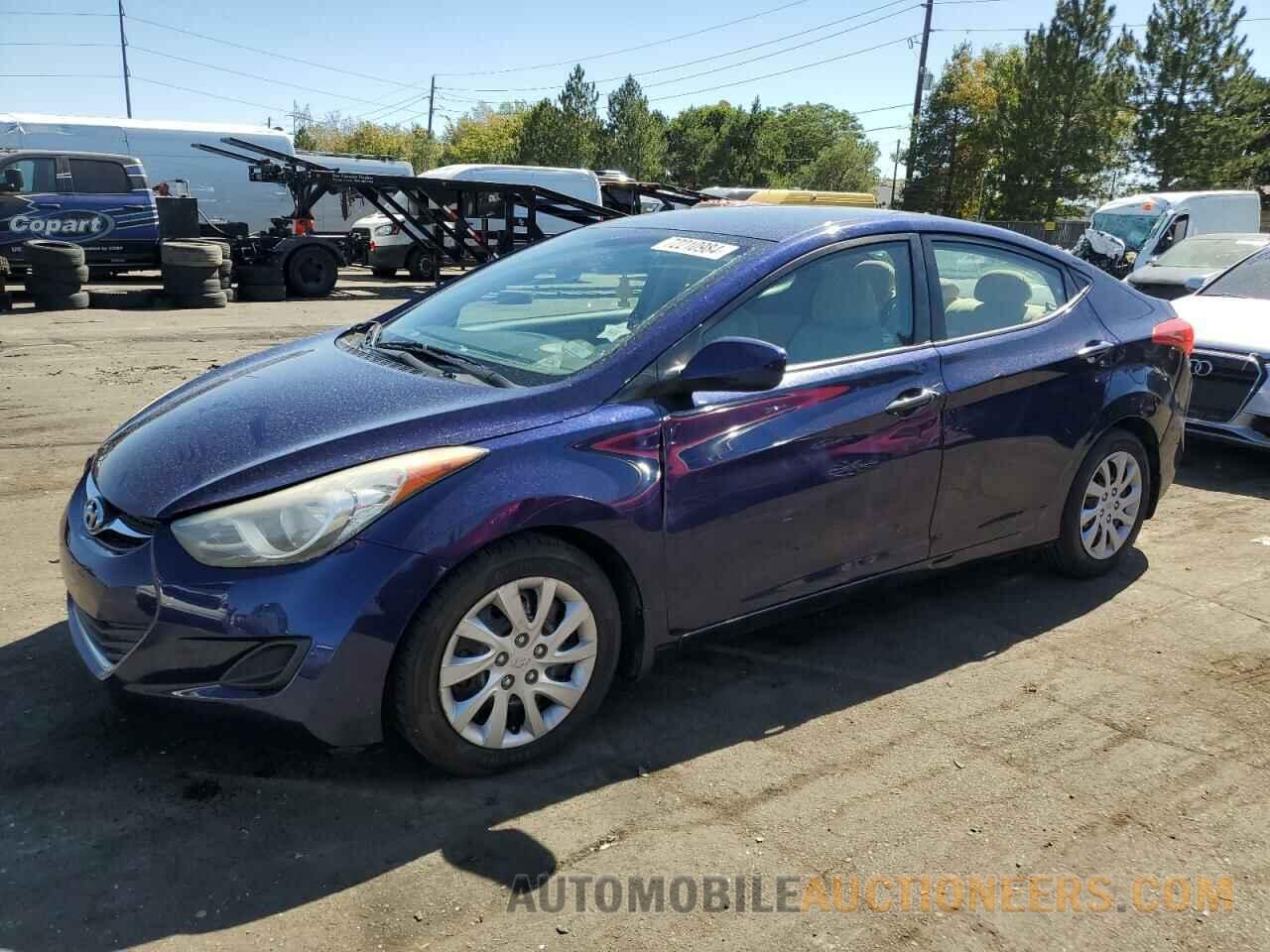 5NPDH4AE6DH177723 HYUNDAI ELANTRA 2013