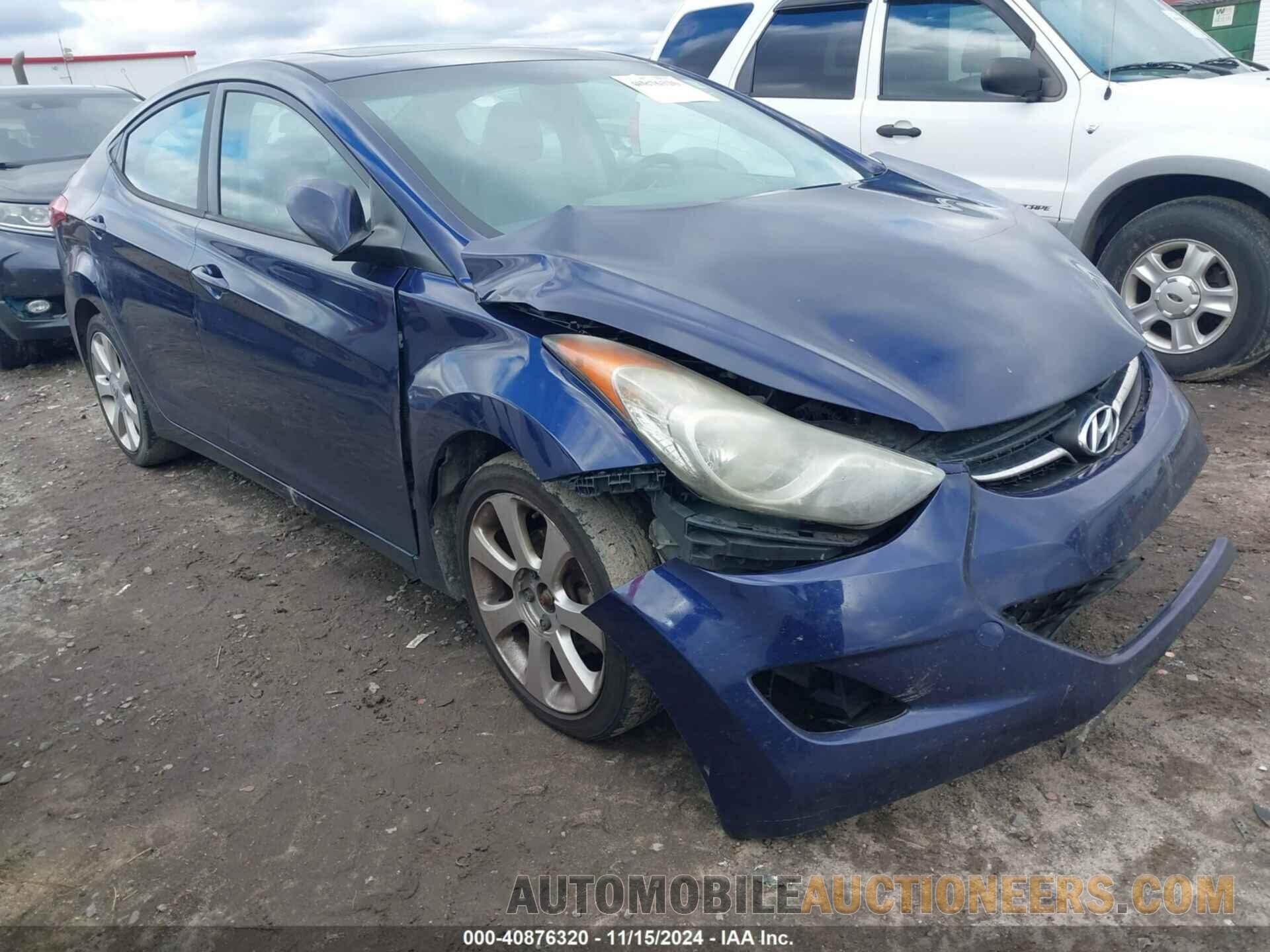 5NPDH4AE6DH204287 HYUNDAI ELANTRA 2013