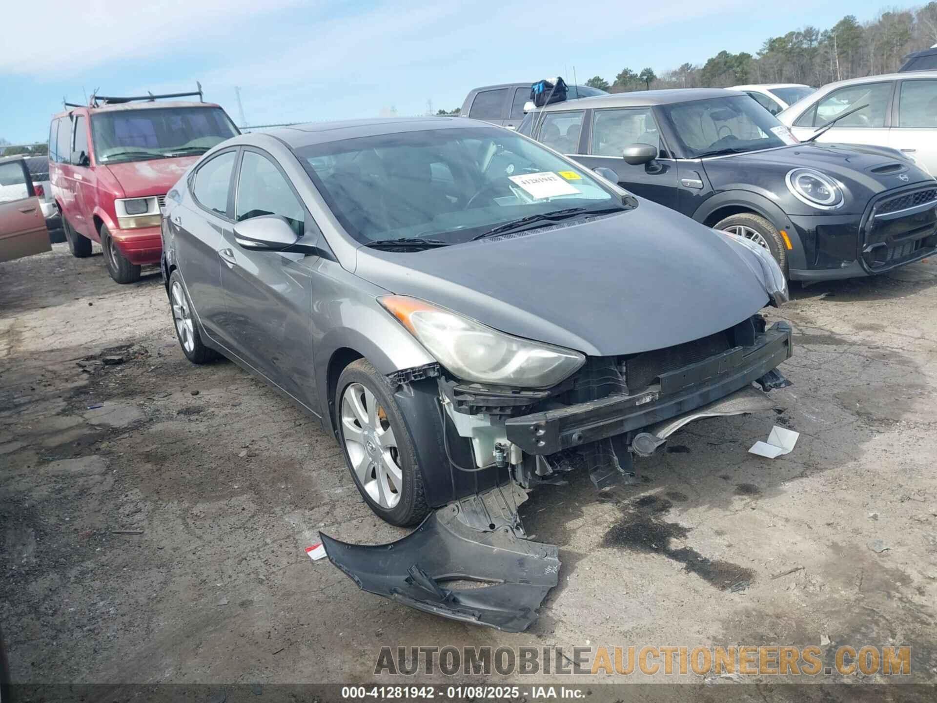 5NPDH4AE6DH206685 HYUNDAI ELANTRA 2013