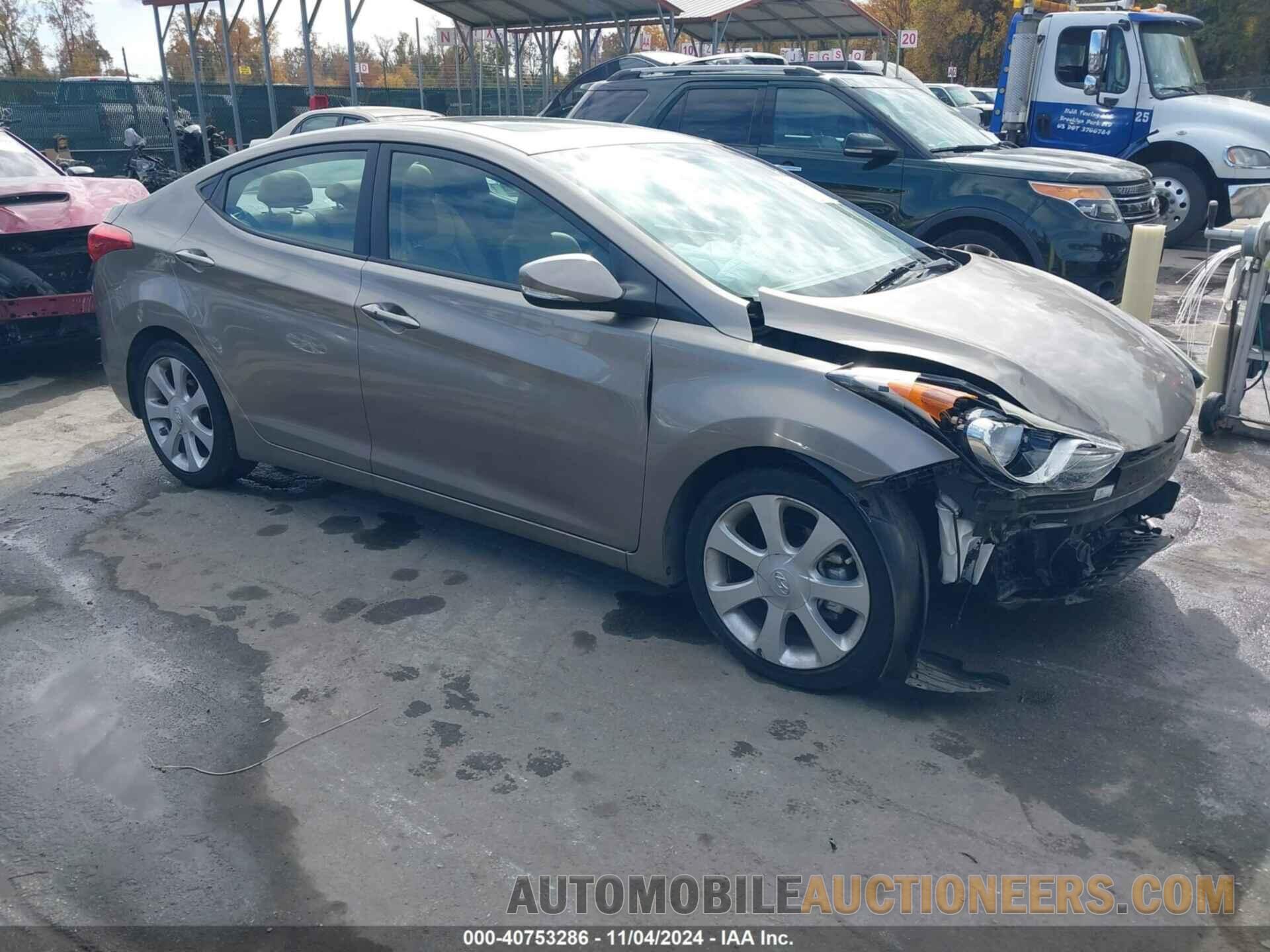 5NPDH4AE6DH208002 HYUNDAI ELANTRA 2013