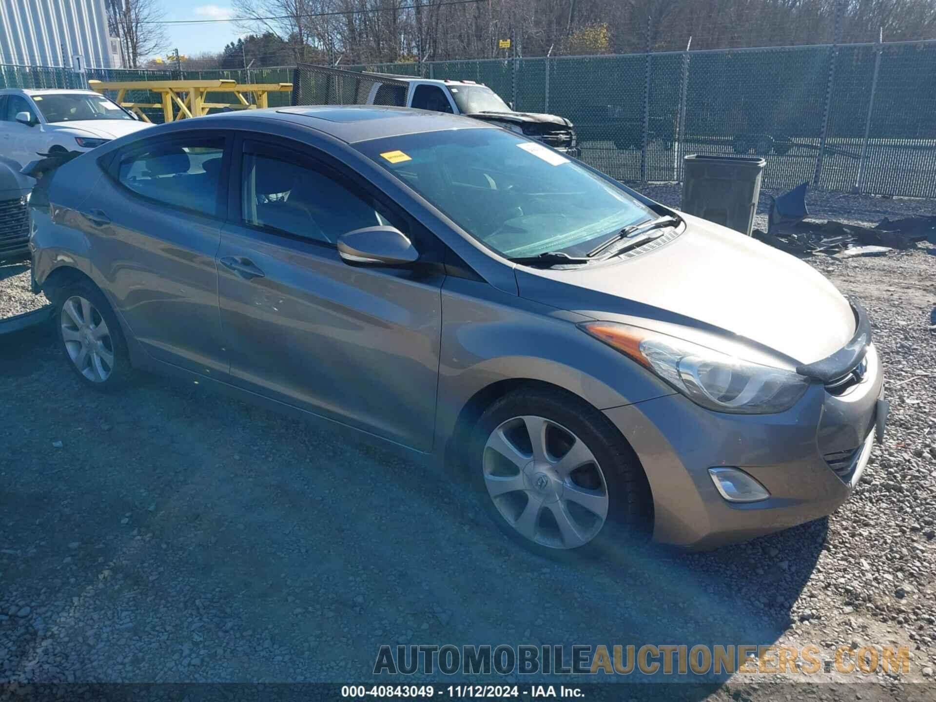 5NPDH4AE6DH224863 HYUNDAI ELANTRA 2013