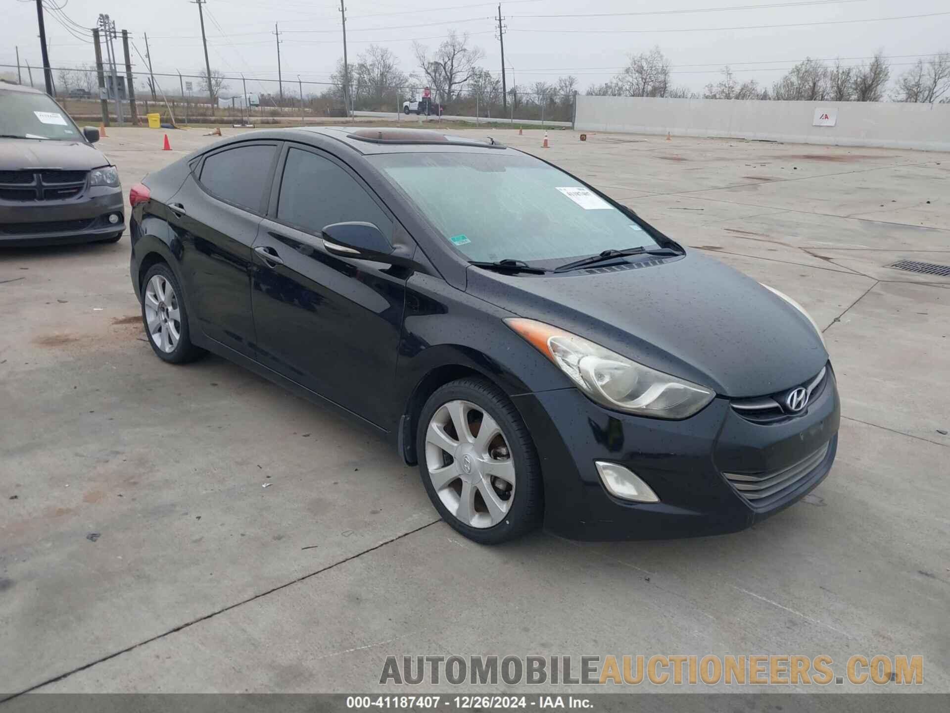 5NPDH4AE6DH246412 HYUNDAI ELANTRA 2013