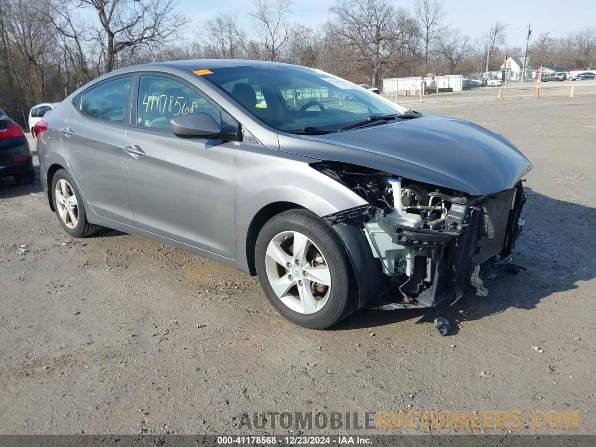 5NPDH4AE6DH272590 HYUNDAI ELANTRA 2013