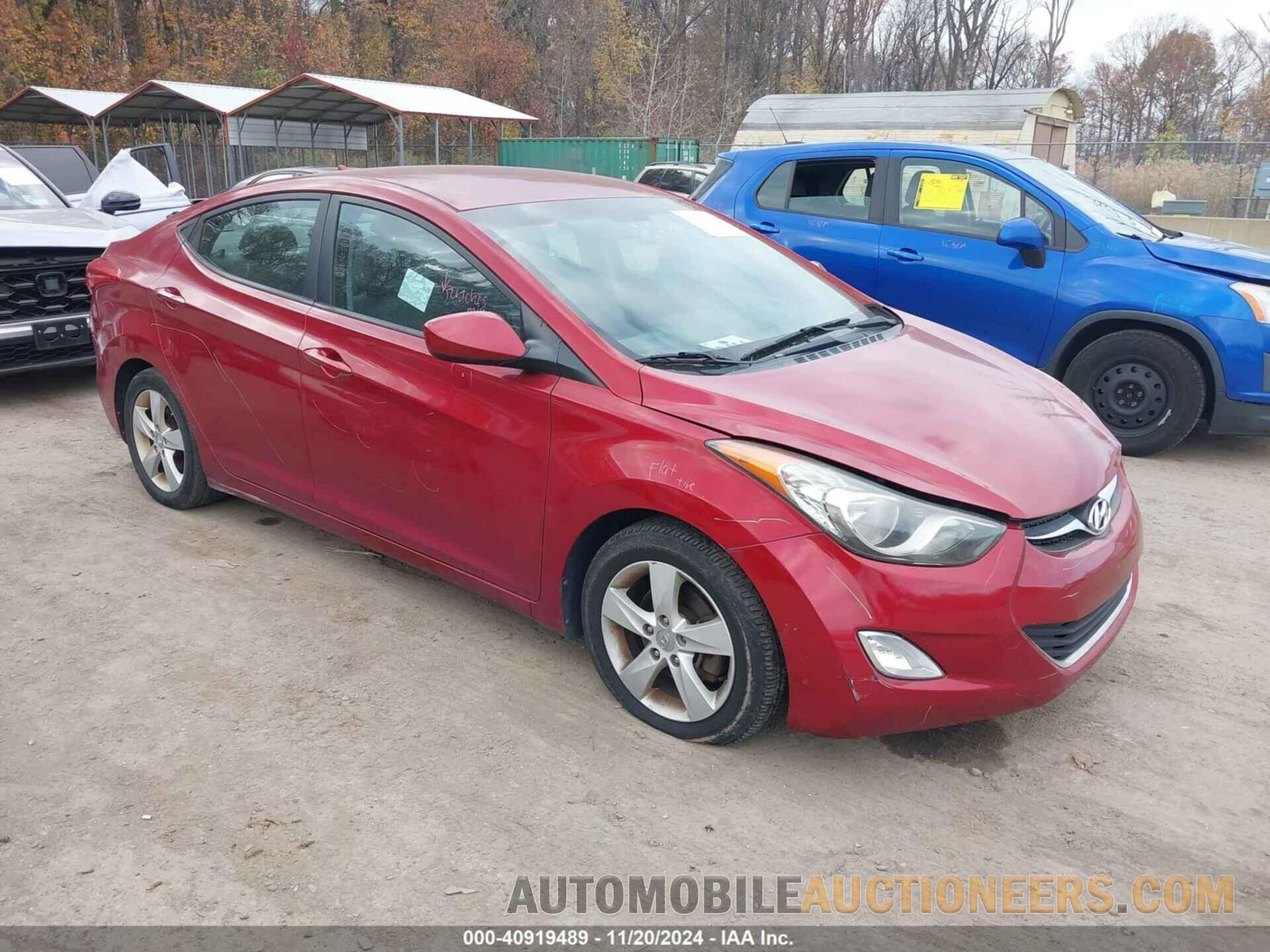 5NPDH4AE6DH434458 HYUNDAI ELANTRA 2013