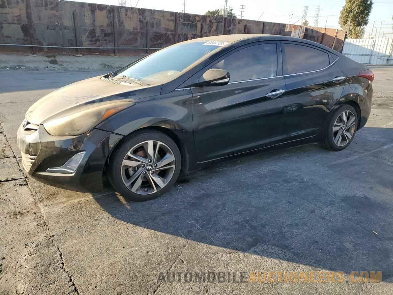 5NPDH4AE6EH455599 HYUNDAI ELANTRA 2014