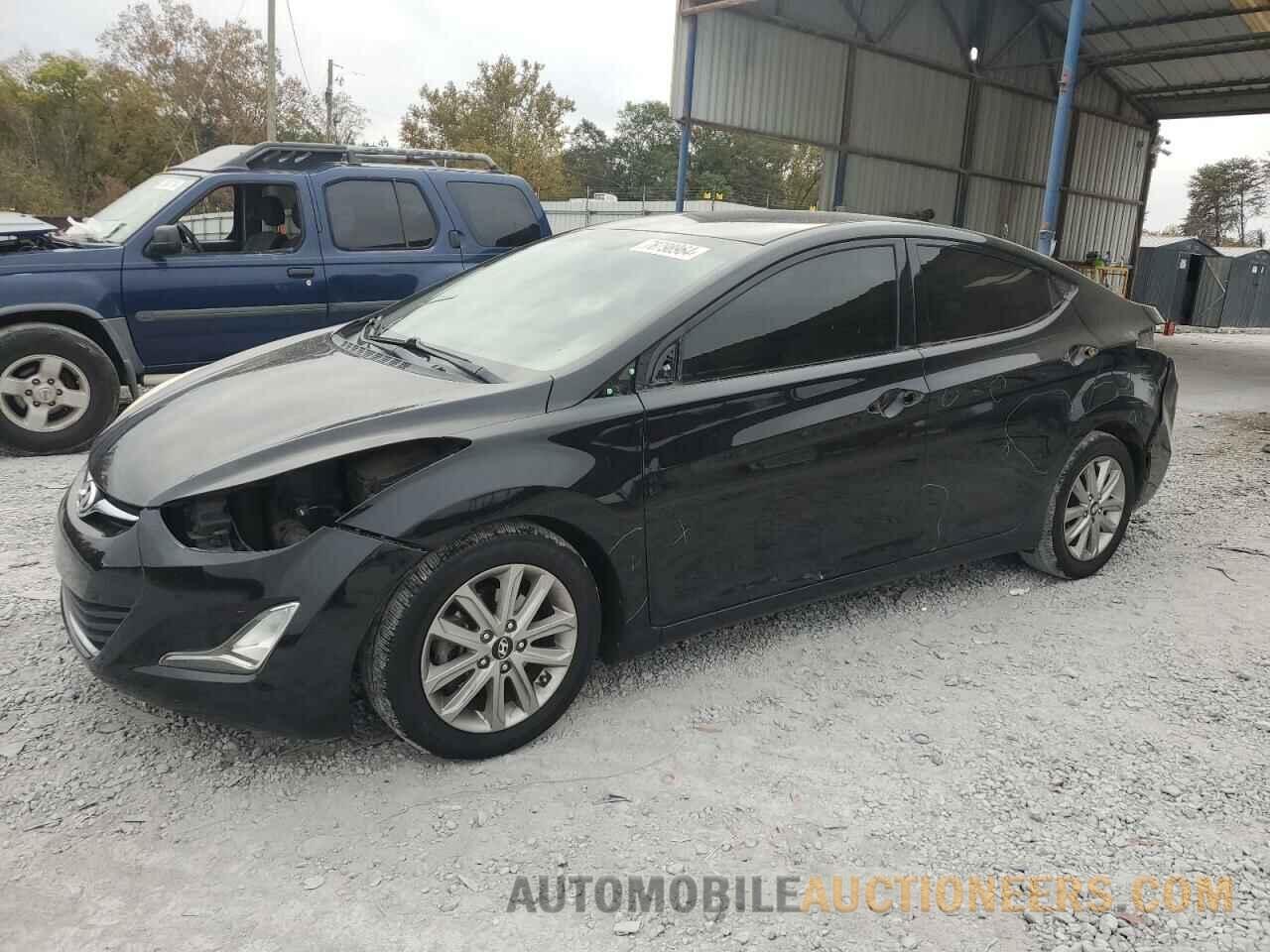 5NPDH4AE6EH457613 HYUNDAI ELANTRA 2014