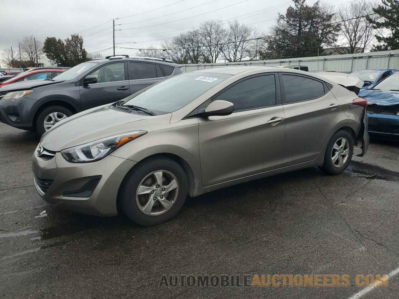 5NPDH4AE6EH517793 HYUNDAI ELANTRA 2014