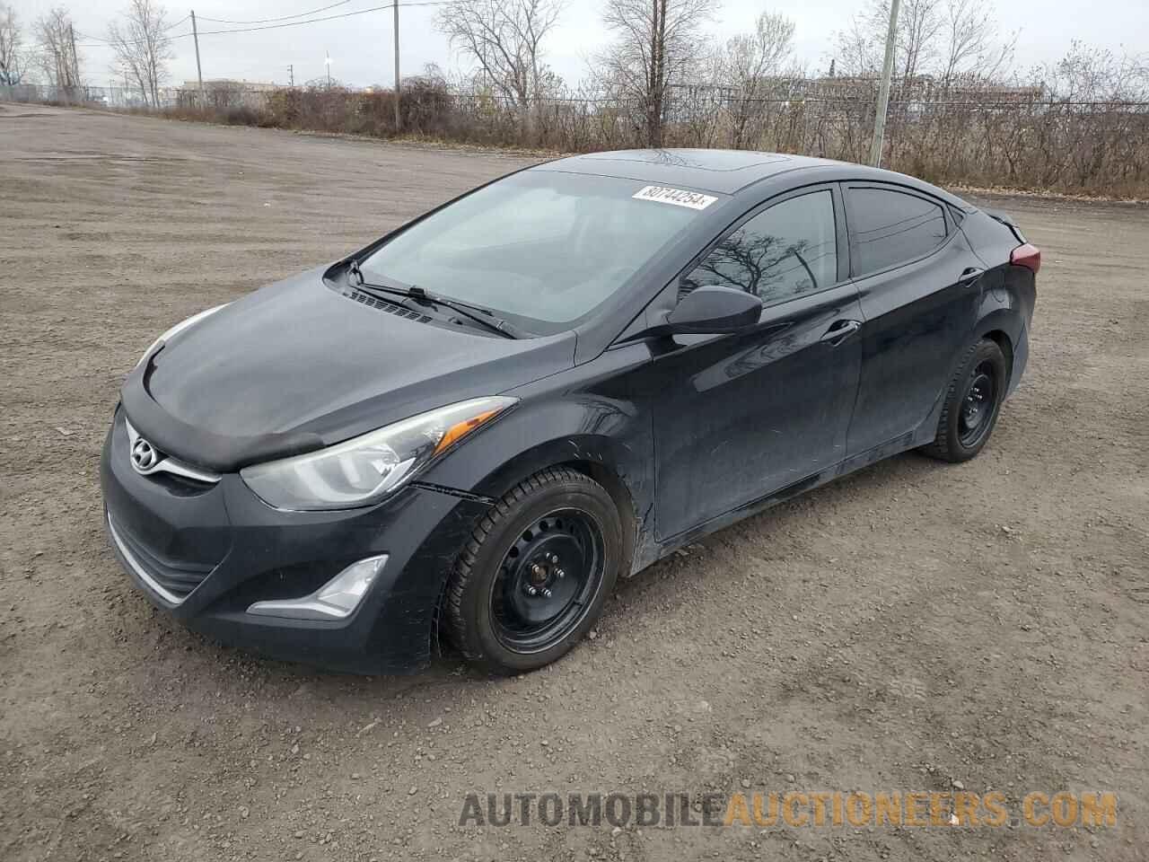 5NPDH4AE6EH536005 HYUNDAI ELANTRA 2014