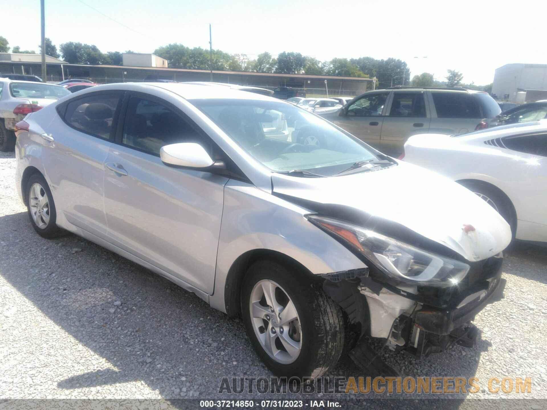 5NPDH4AE6FH564050 HYUNDAI ELANTRA 2015