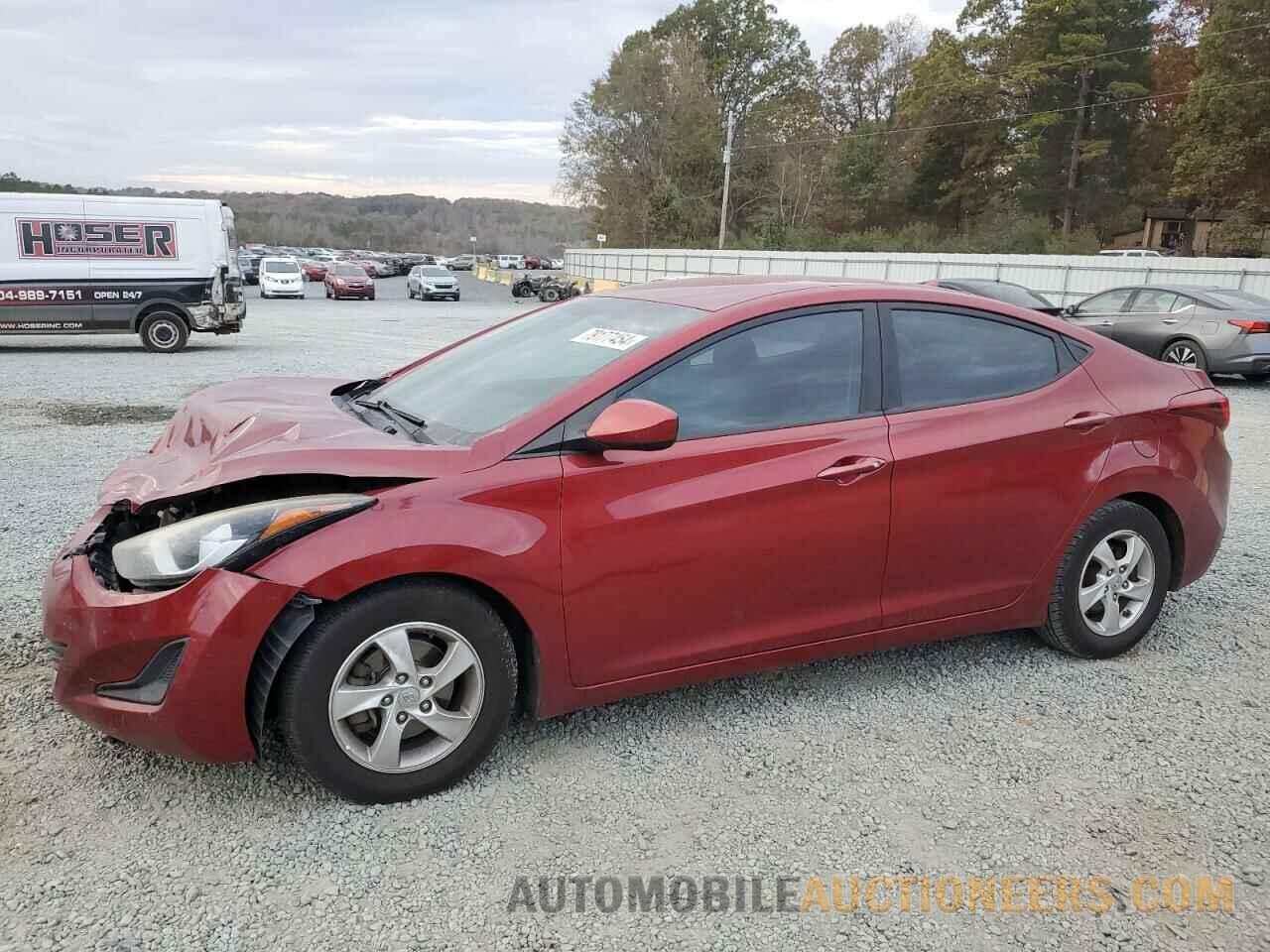 5NPDH4AE6FH579017 HYUNDAI ELANTRA 2015