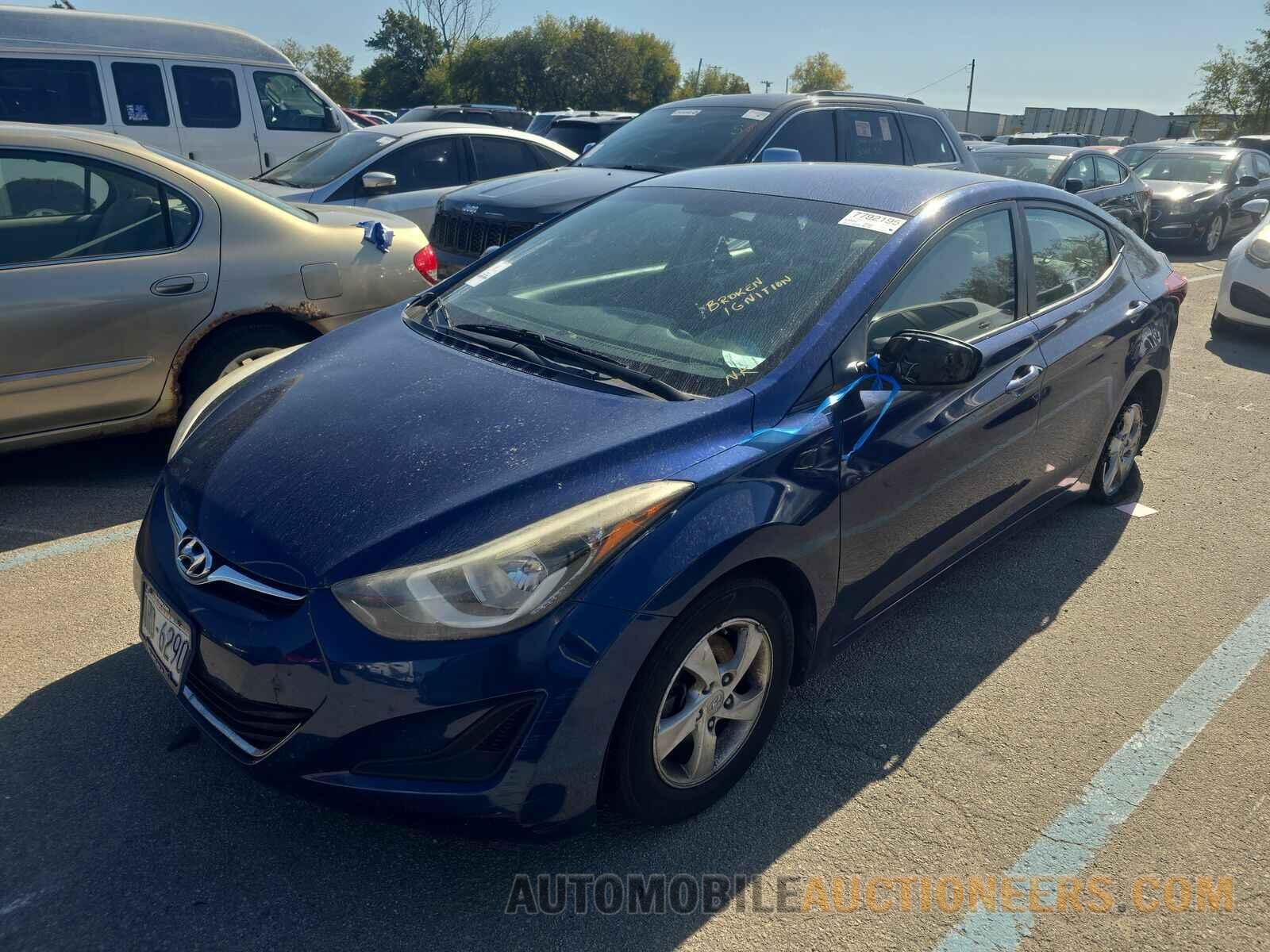 5NPDH4AE6FH588946 Hyundai Elantra SE 2015