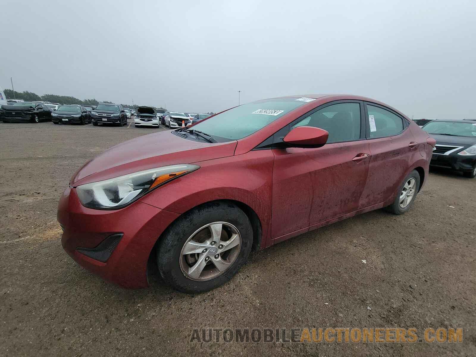 5NPDH4AE6FH606152 Hyundai Elantra SE 2015