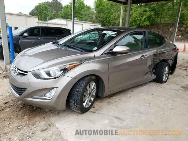 5NPDH4AE6FH617958 HYUNDAI ELANTRA 2015