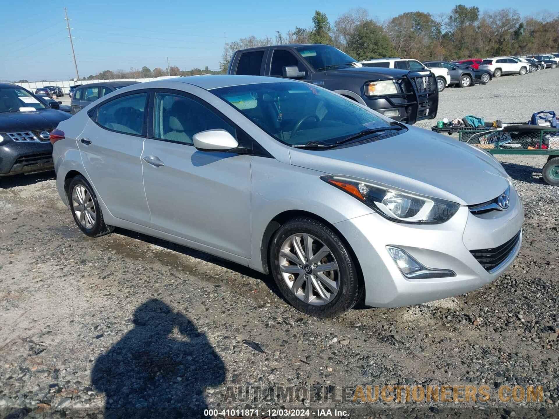 5NPDH4AE6FH621413 HYUNDAI ELANTRA 2015