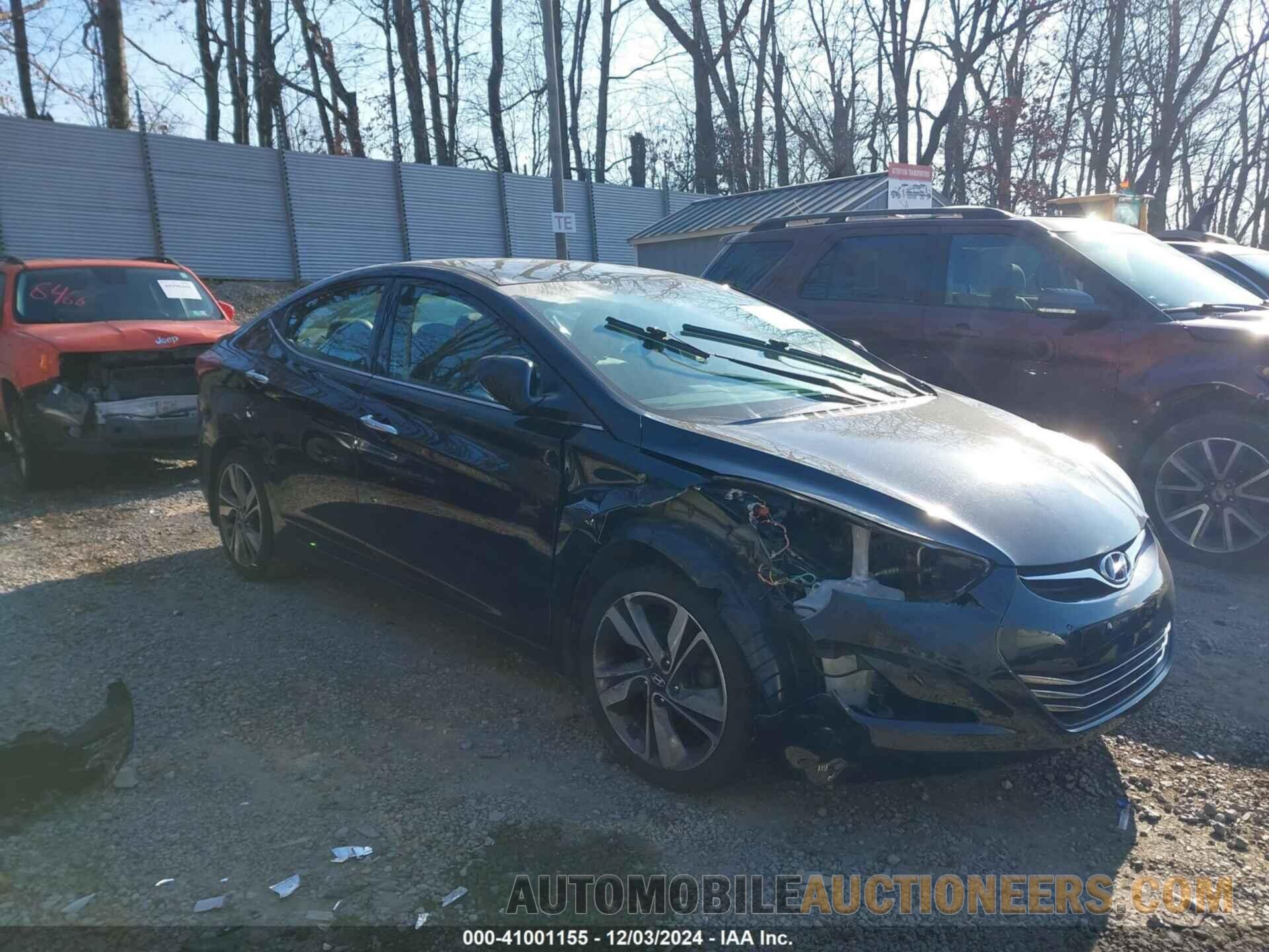 5NPDH4AE6FH625459 HYUNDAI ELANTRA 2015