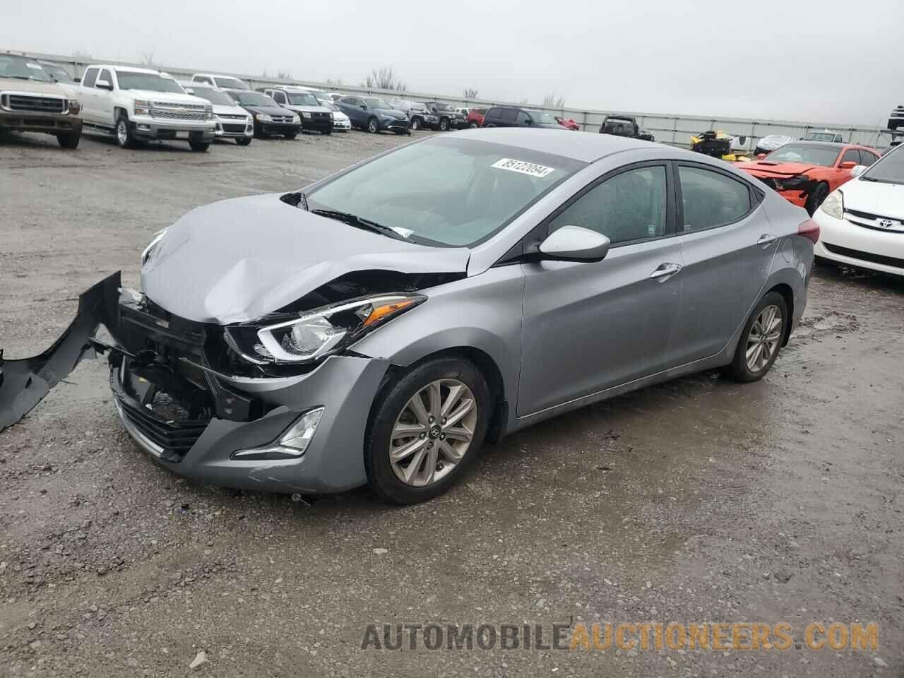 5NPDH4AE6GH659922 HYUNDAI ELANTRA 2016