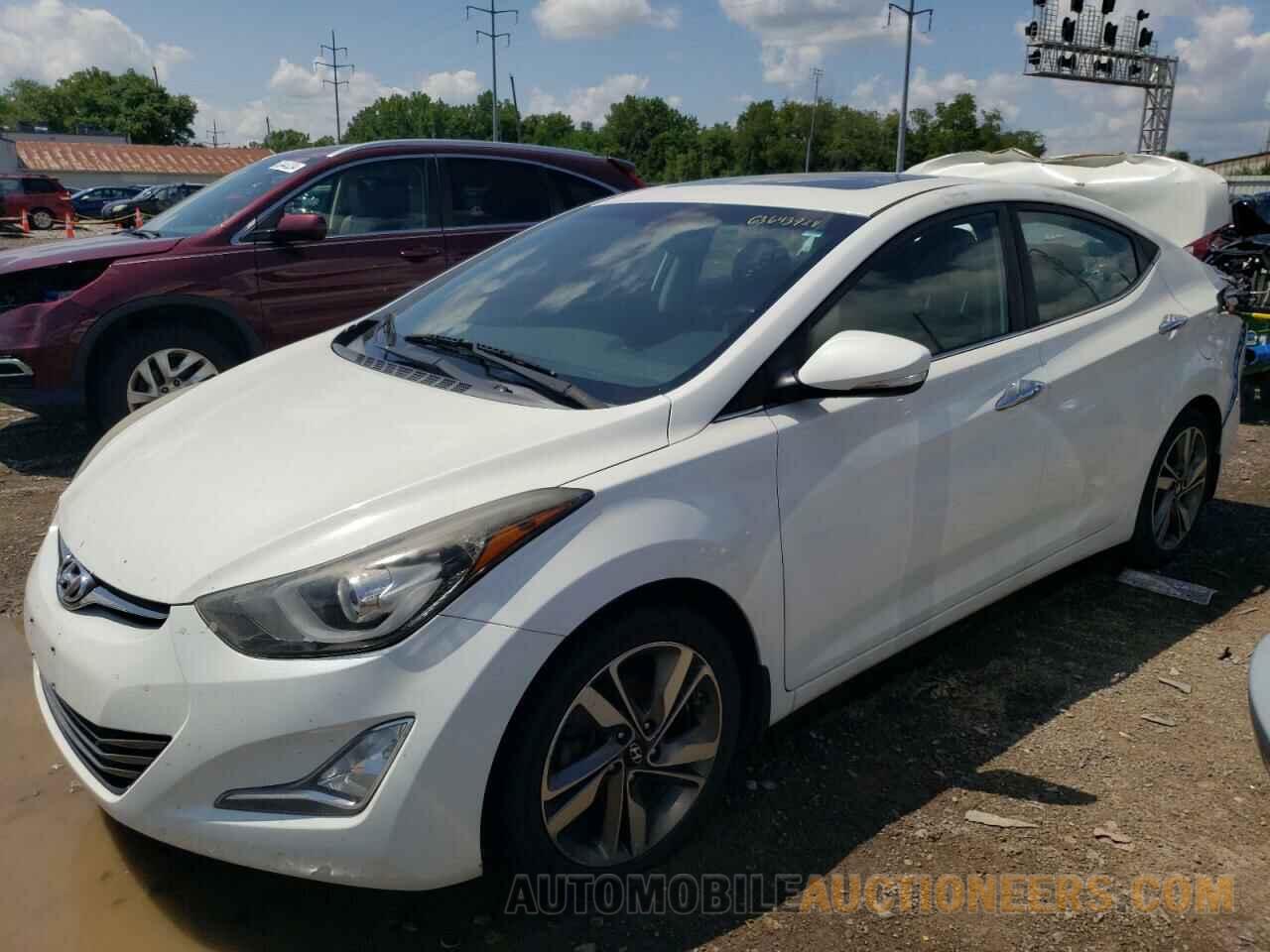 5NPDH4AE6GH680480 HYUNDAI ELANTRA 2016