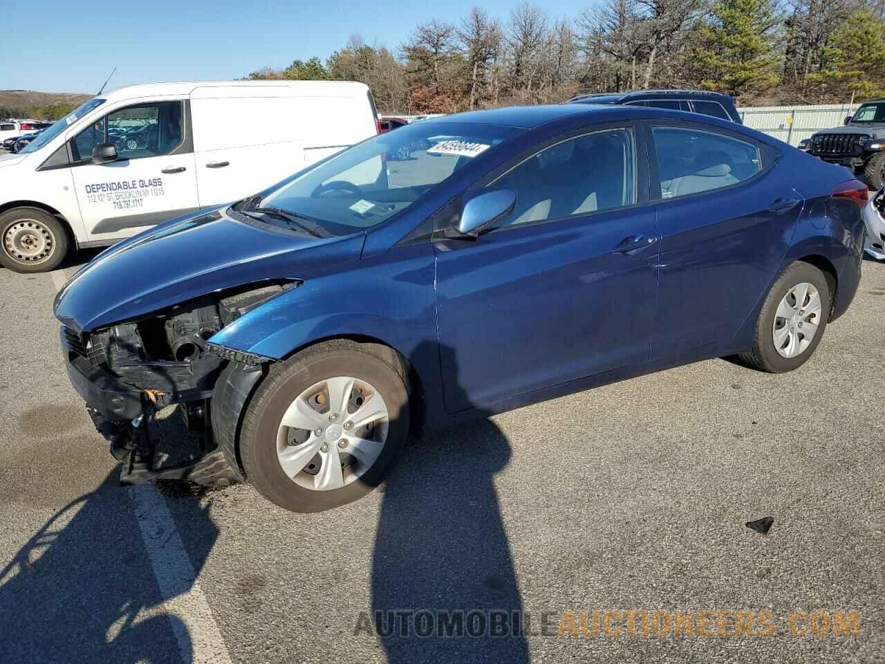 5NPDH4AE6GH733520 HYUNDAI ELANTRA 2016