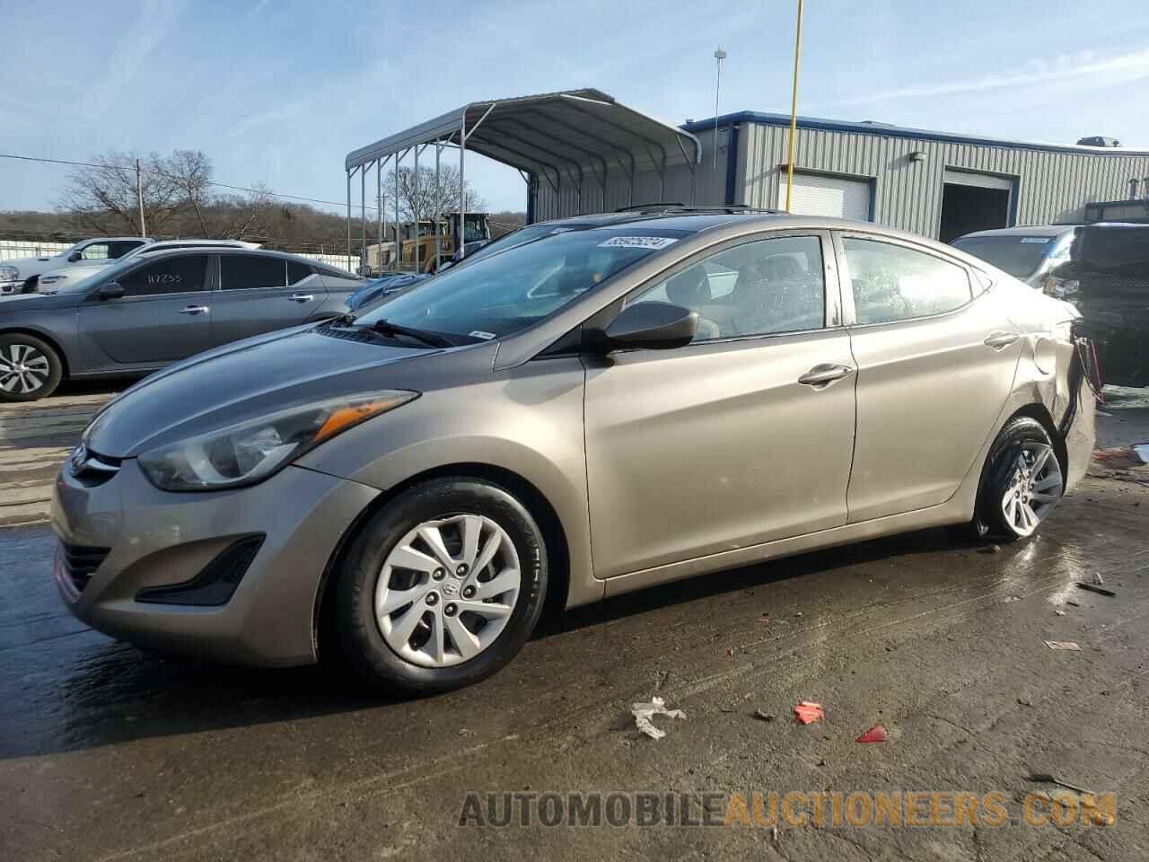 5NPDH4AE6GH739785 HYUNDAI ELANTRA 2016