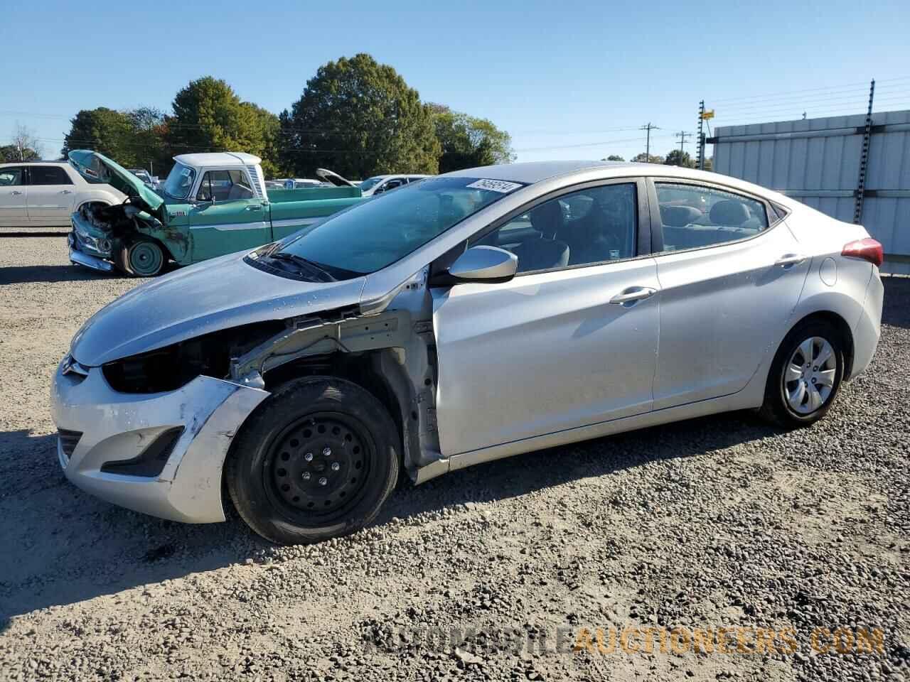 5NPDH4AE6GH740192 HYUNDAI ELANTRA 2016