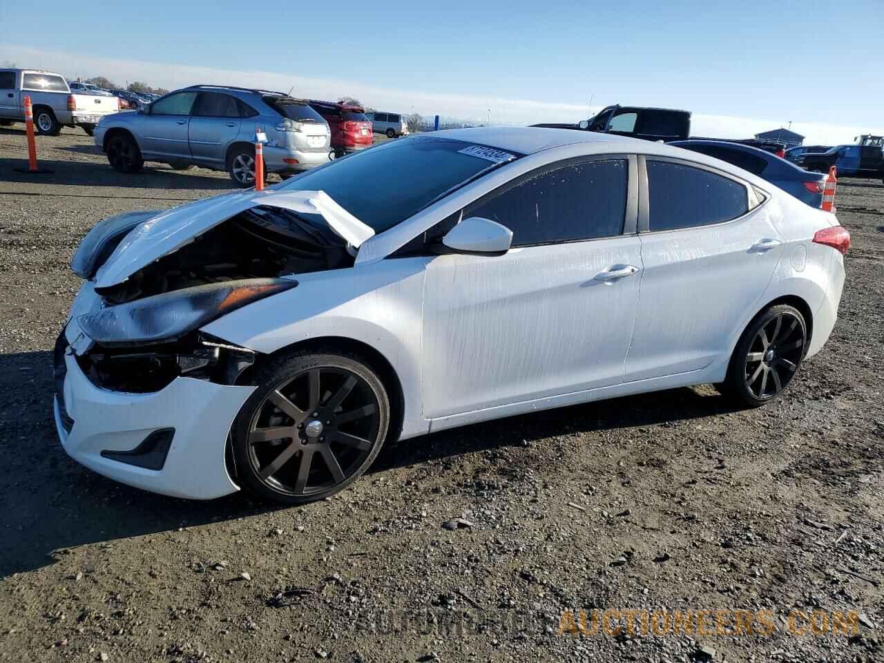 5NPDH4AE6GH743416 HYUNDAI ELANTRA 2016