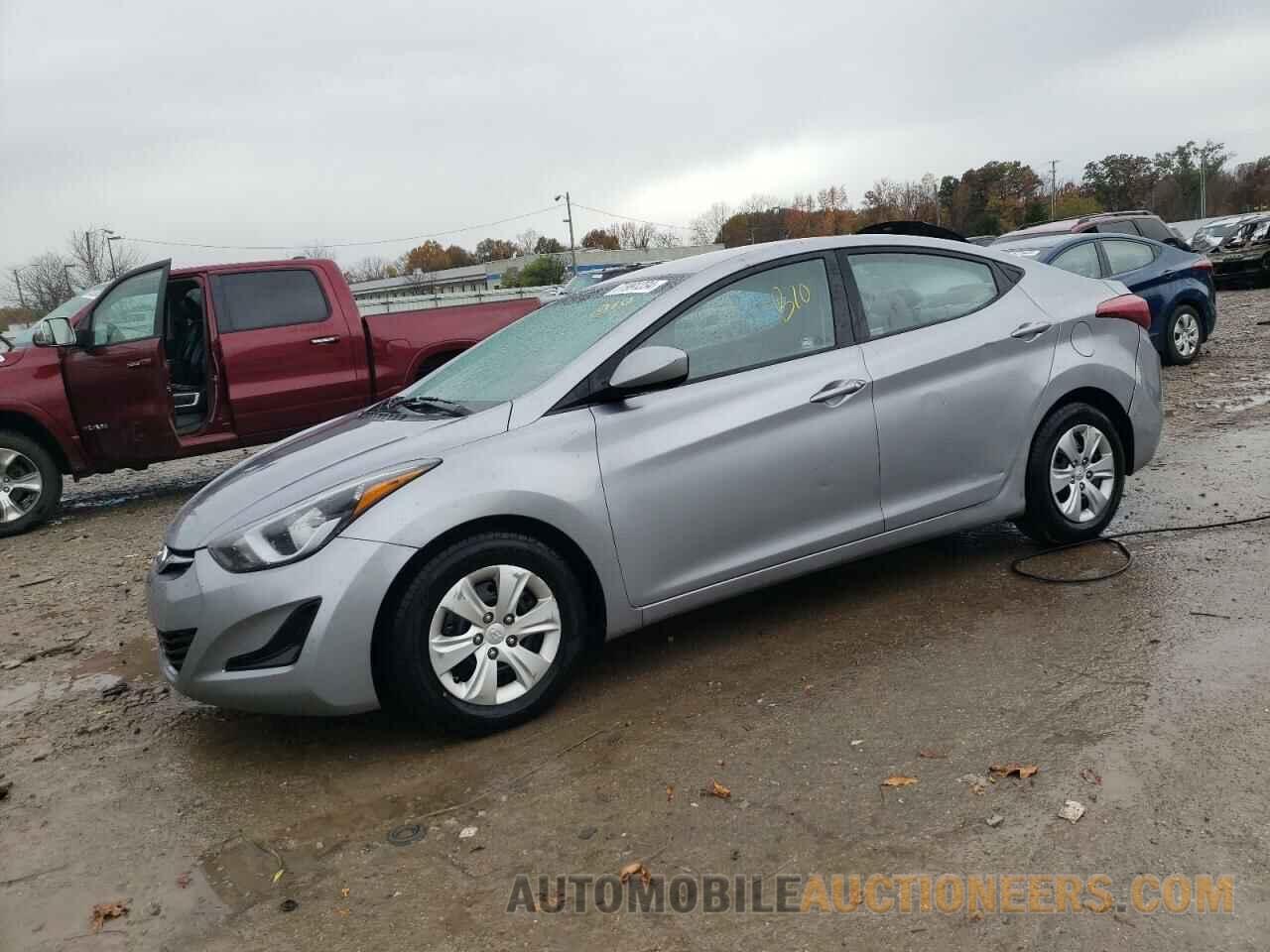 5NPDH4AE6GH777646 HYUNDAI ELANTRA 2016