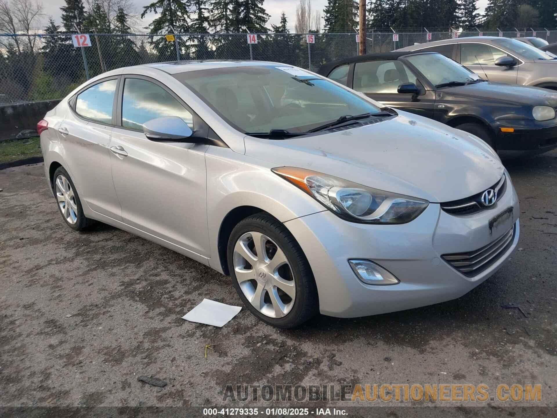 5NPDH4AE7BH019162 HYUNDAI ELANTRA 2011