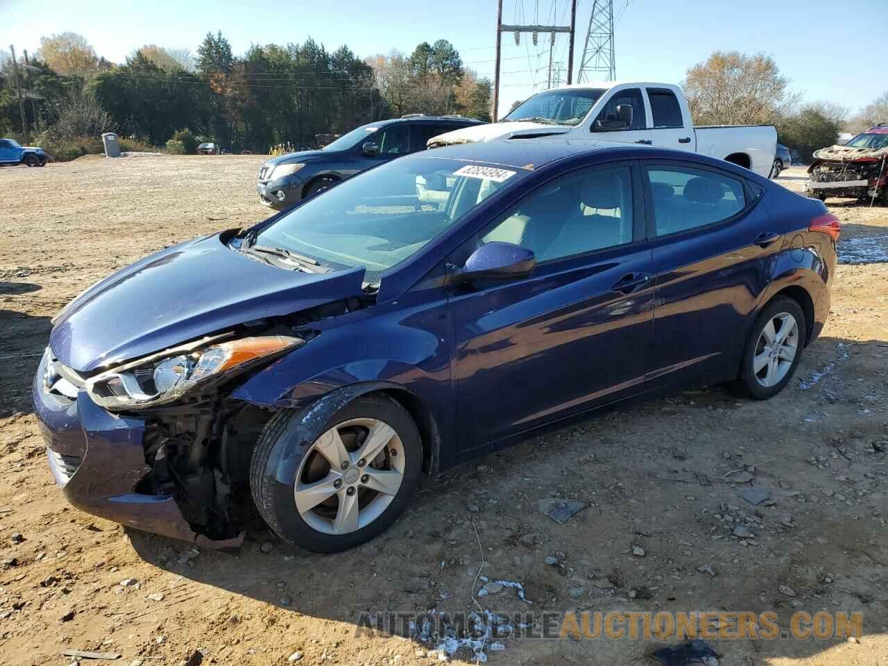 5NPDH4AE7CH062885 HYUNDAI ELANTRA 2012