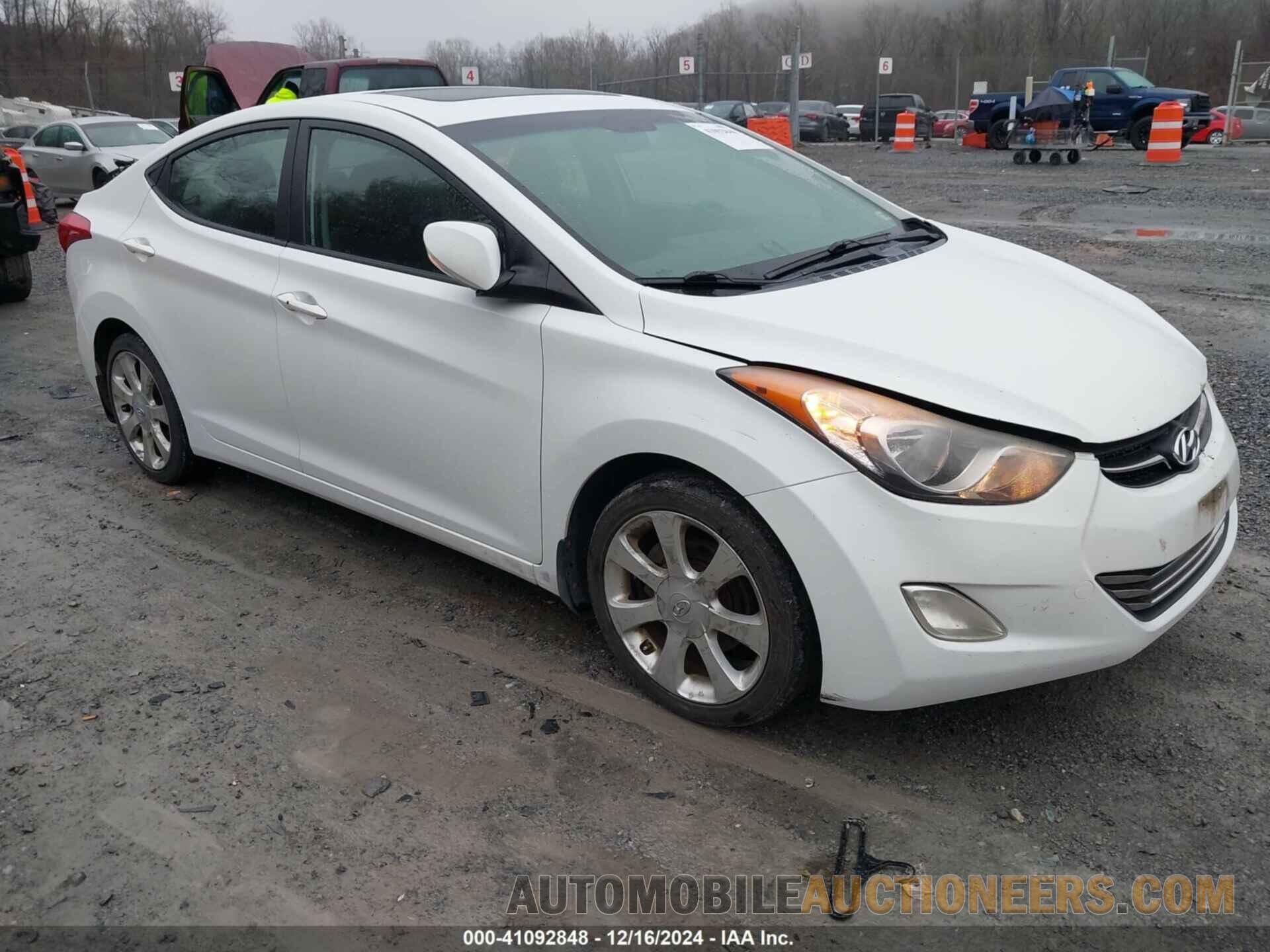 5NPDH4AE7CH083428 HYUNDAI ELANTRA 2012