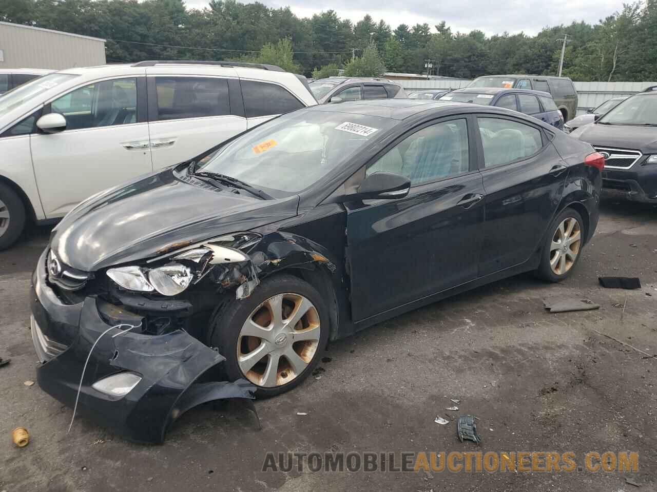 5NPDH4AE7CH101054 HYUNDAI ELANTRA 2012