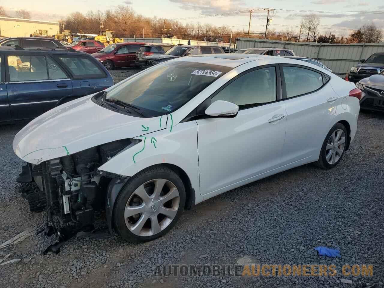 5NPDH4AE7DH306603 HYUNDAI ELANTRA 2013