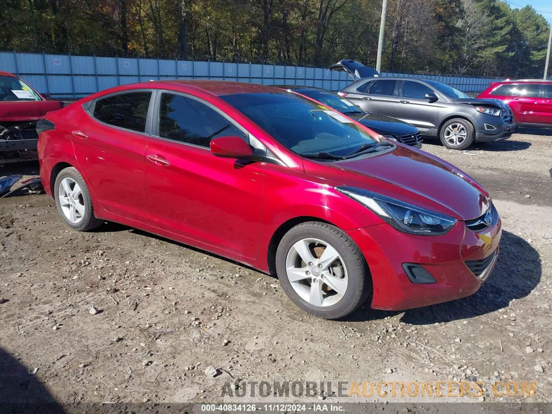 5NPDH4AE7DH392463 HYUNDAI ELANTRA 2013