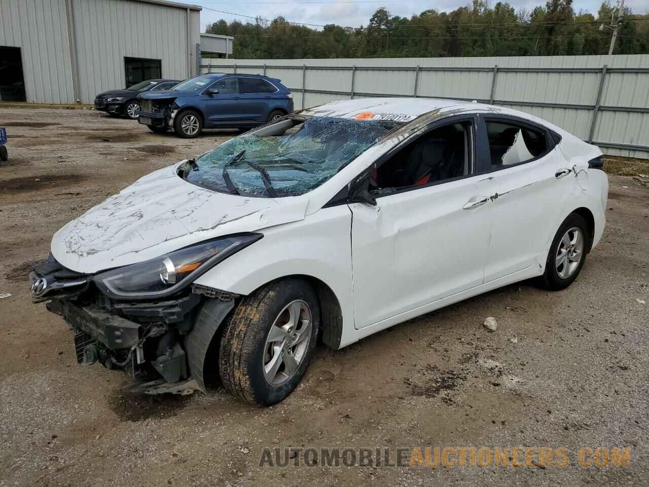 5NPDH4AE7EH462271 HYUNDAI ELANTRA 2014