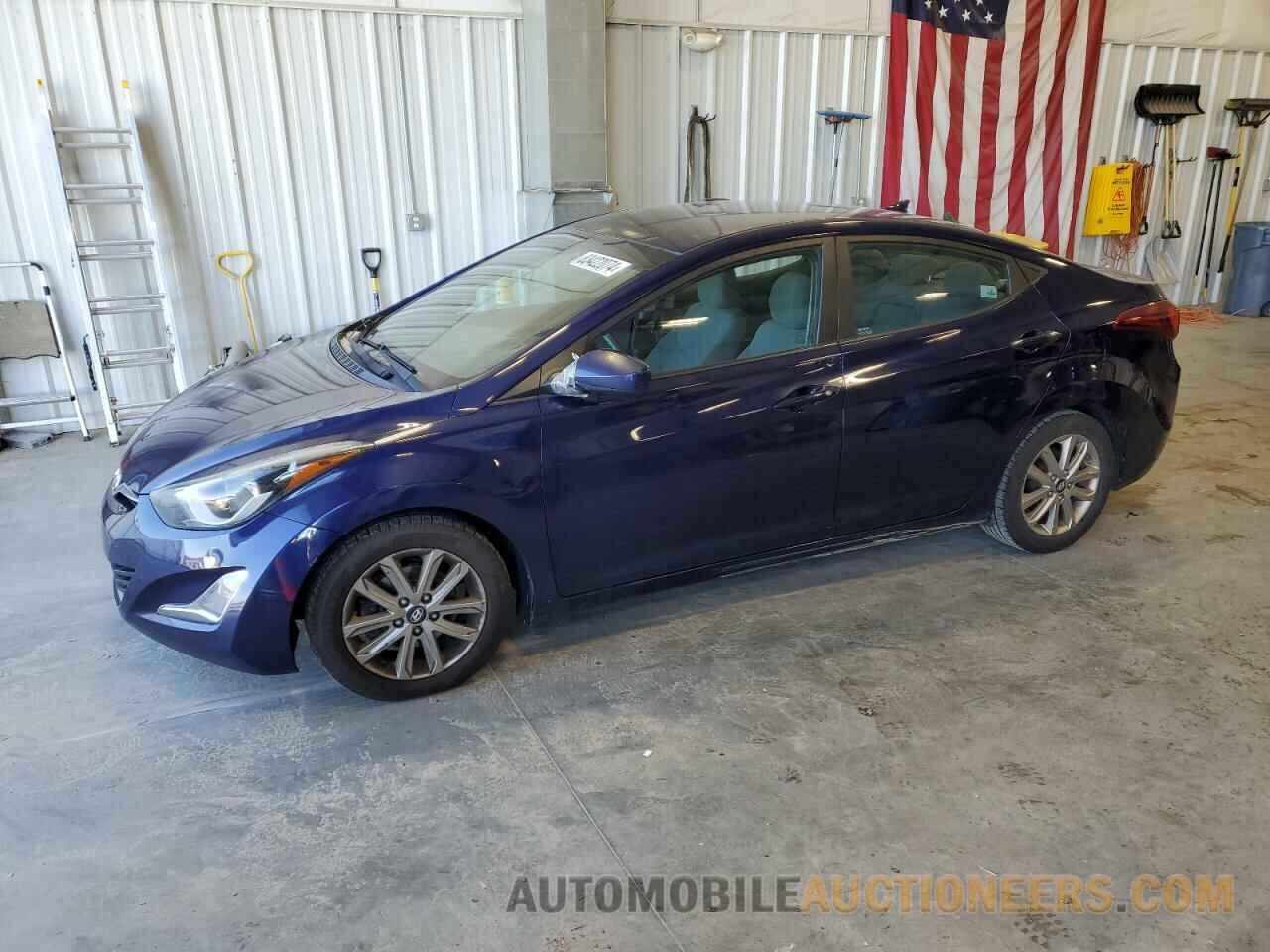 5NPDH4AE7EH487204 HYUNDAI ELANTRA 2014