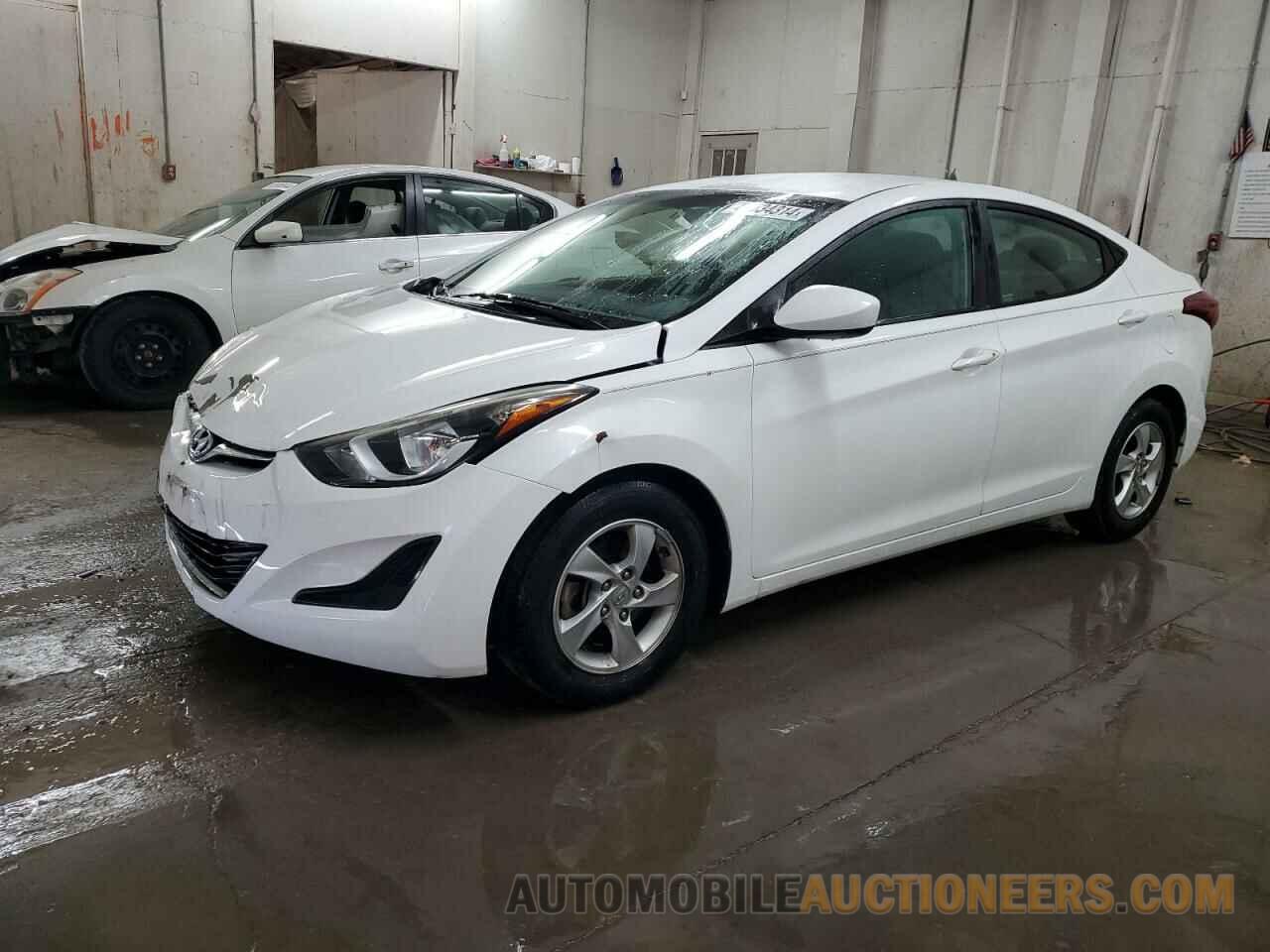 5NPDH4AE7EH491236 HYUNDAI ELANTRA 2014