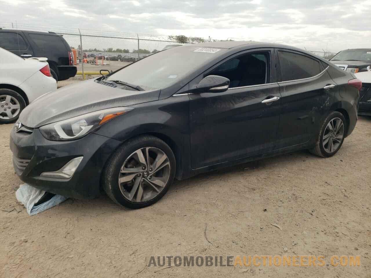 5NPDH4AE7EH496727 HYUNDAI ELANTRA 2014