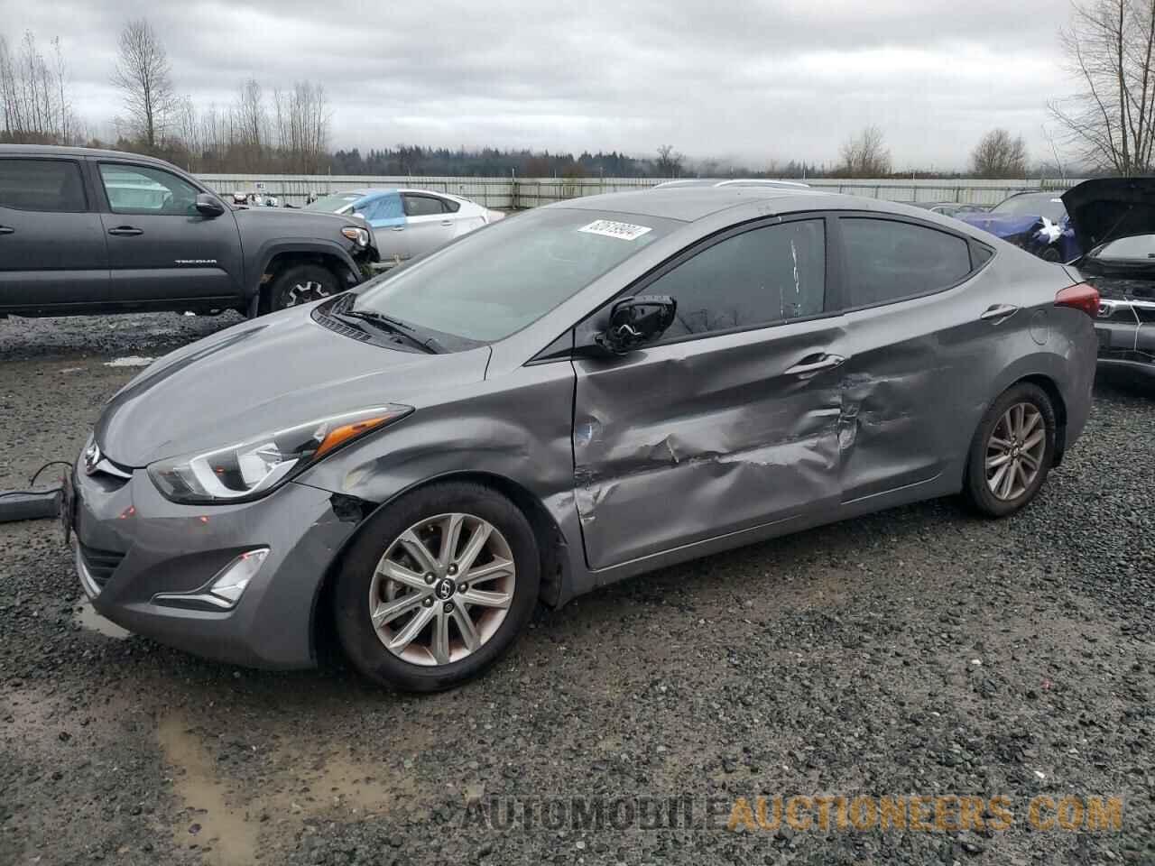 5NPDH4AE7EH509394 HYUNDAI ELANTRA 2014